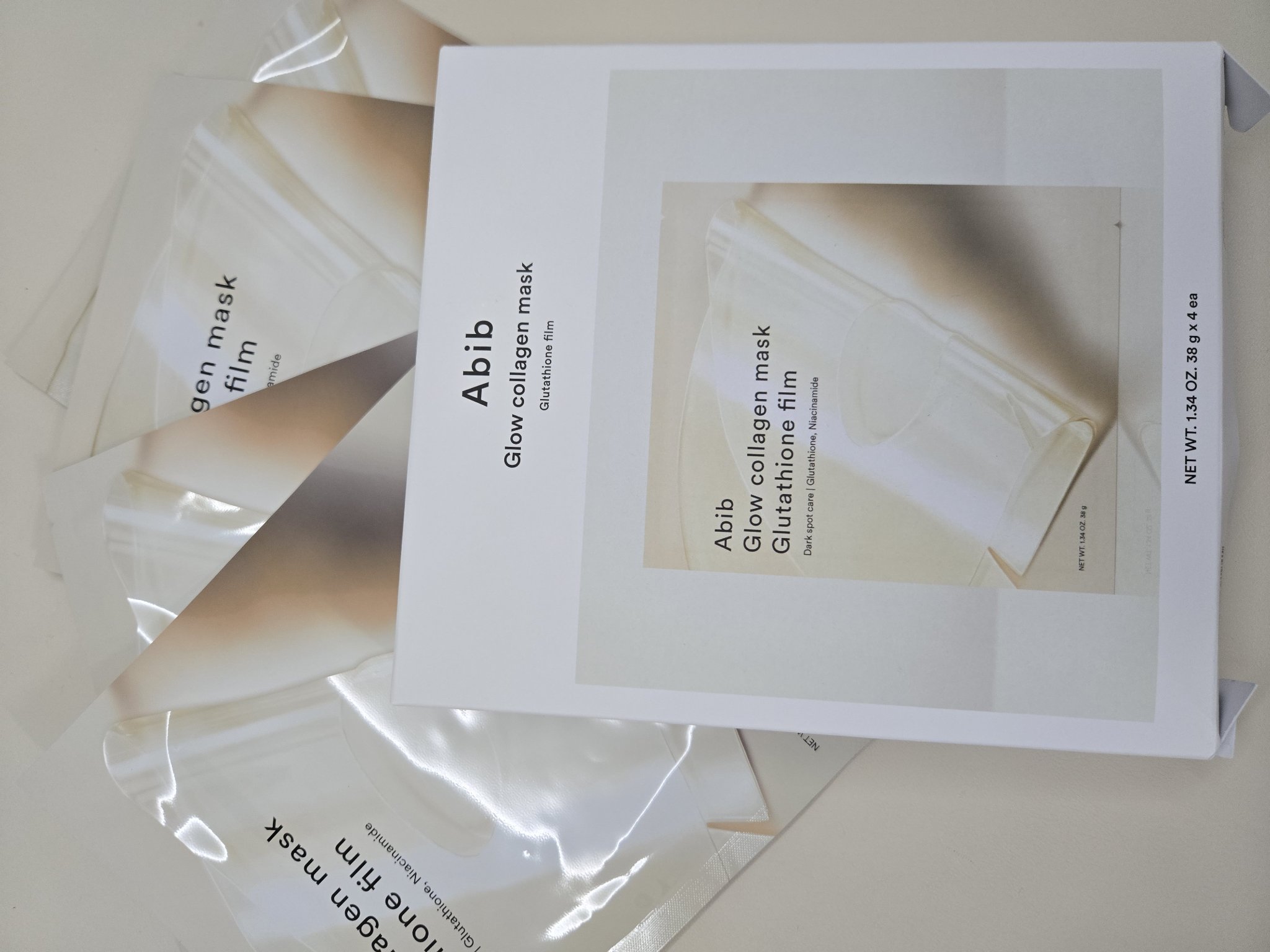 グルタチオンフィルムコラーゲンマスク/Abib /シートマスク・パックを使ったクチコミ（1枚目）