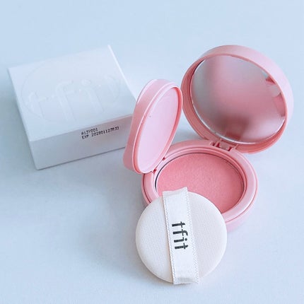 フラッフィーベルベットクッションチーク /TFIT/ジェル・クリームチークを使ったクチコミ(4枚目)