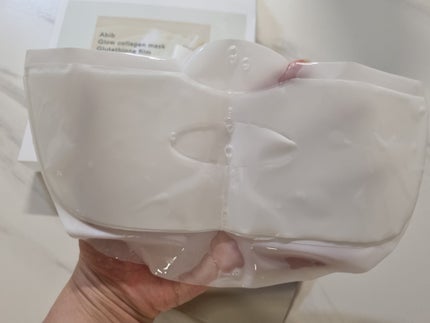 グルタチオンフィルムコラーゲンマスク/Abib /シートマスク・パックを使ったクチコミ(3枚目)