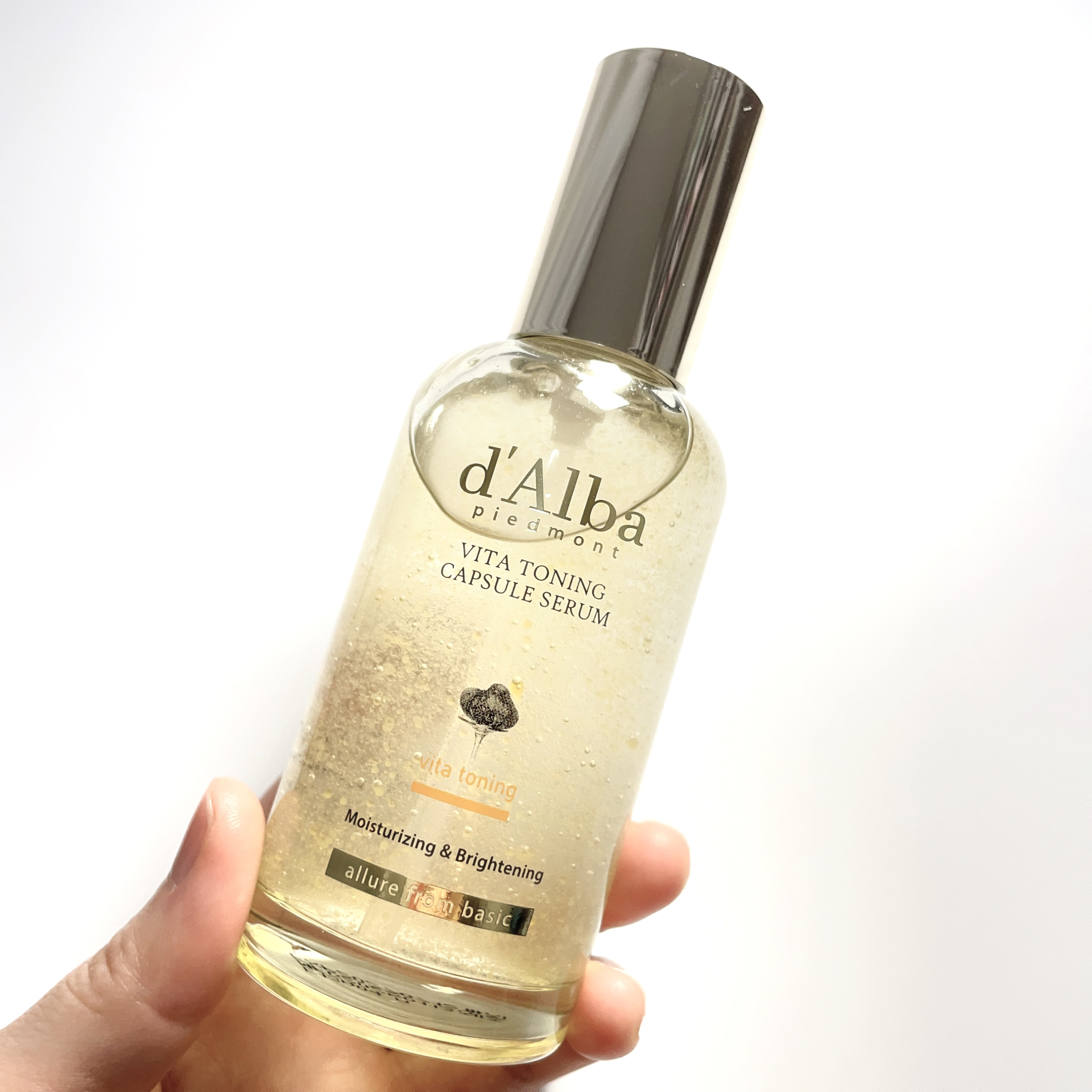 ビタトーニングカプセルセラム 100ml/ダルバ/美容液を使ったクチコミ（1枚目）