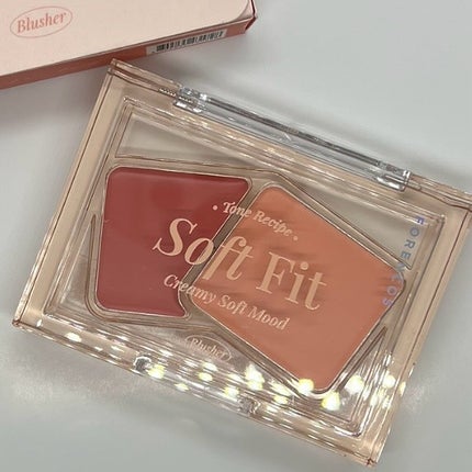 Soft Fitting Cream Blusher/フォレンコス/ジェル・クリームチークを使ったクチコミ(6枚目)