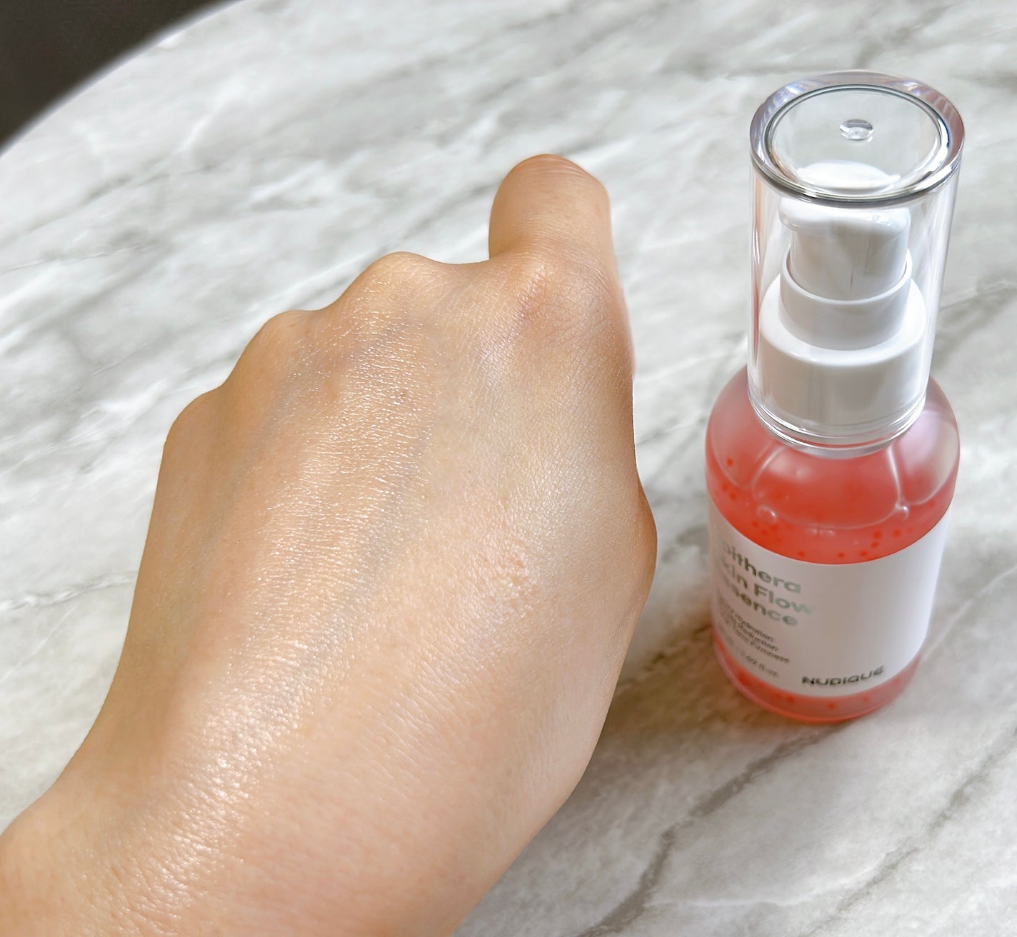 フォロバ100 mappi on LIPS 「NUDIQUEスピテラスキンフローエッセンス\肌キメ集中ケア美..」(7枚目)