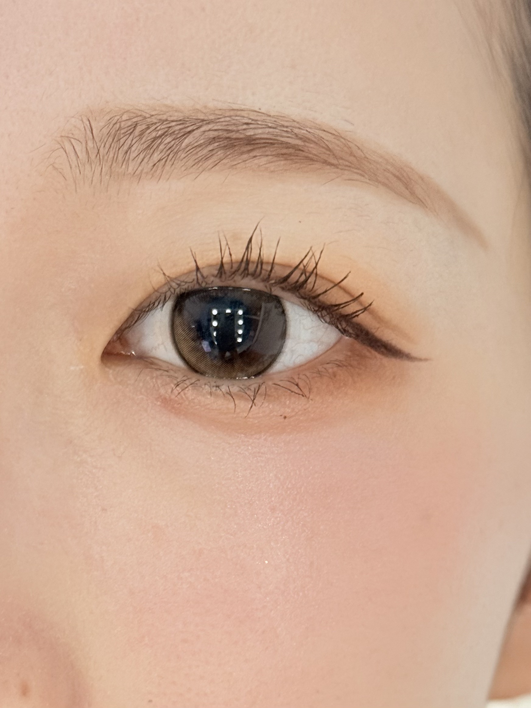 描くふたえアイライナー/CEZANNE/リキッドアイライナーを使ったクチコミ（3枚目）