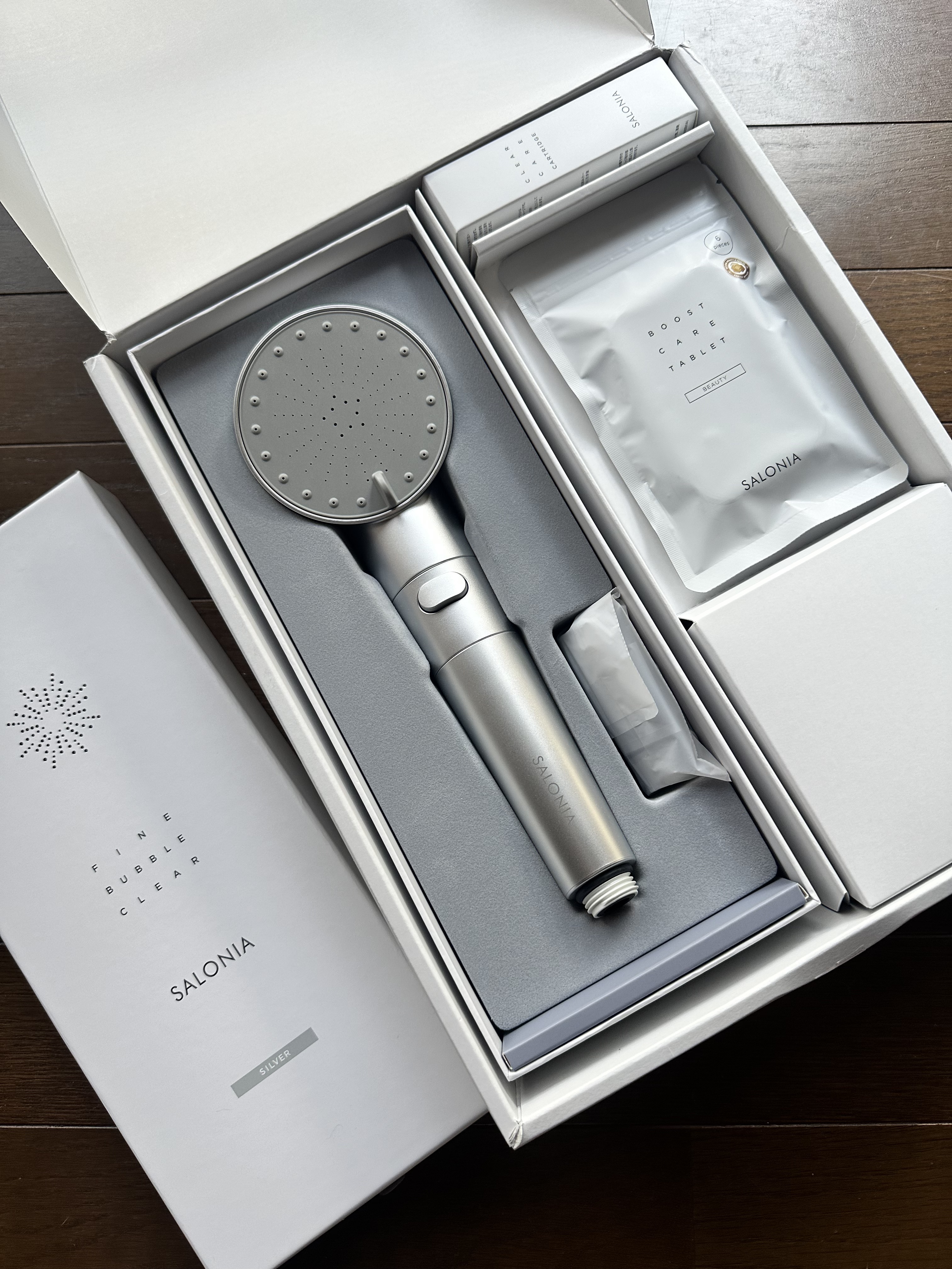 ファインバブルクリア/SALONIA/ヘアケアグッズを使ったクチコミ（1枚目）