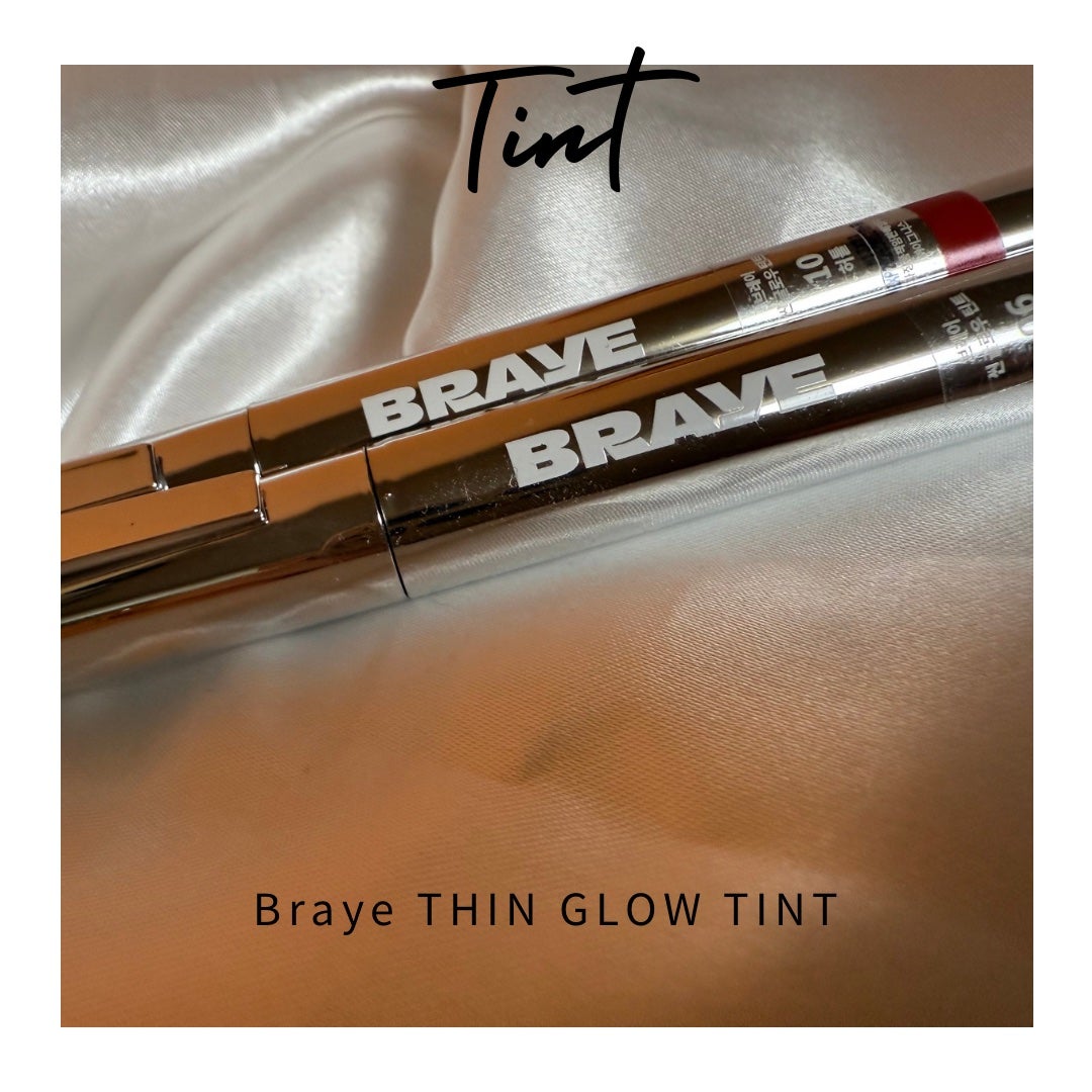 THIN GLOW TINT/BRAYE/口紅を使ったクチコミ(1枚目)