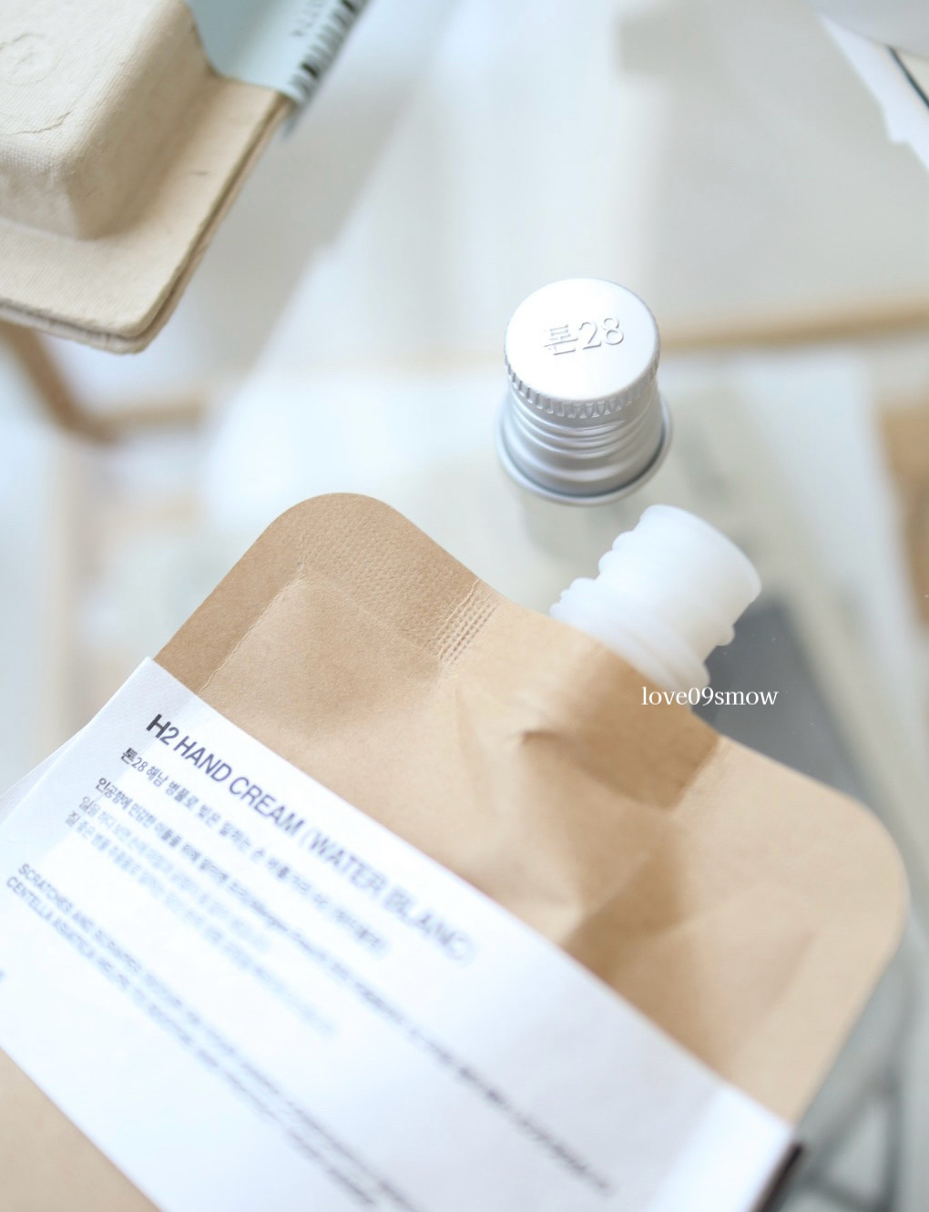 ORGANIC CENTELLA WATER 63.8% H2 HAND CREAM(SCENTFREE)/TOUN28/ハンドクリームを使ったクチコミ（3枚目）