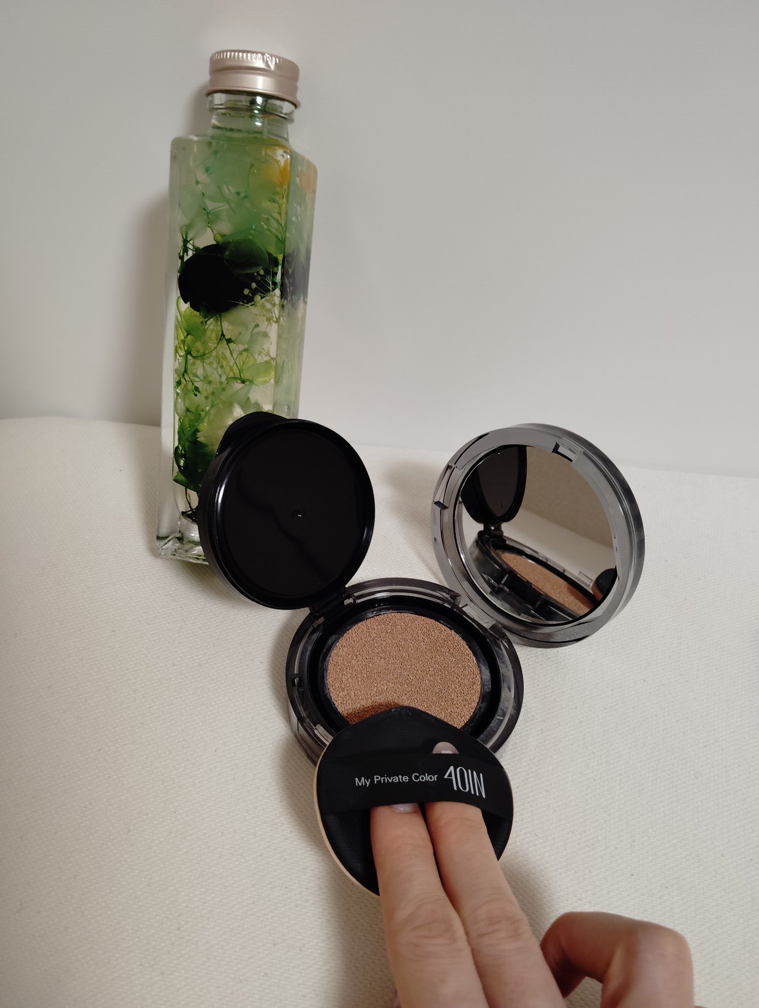 ベールカバーフィットクッション/4OlN/クッションファンデーションを使ったクチコミ（3枚目）