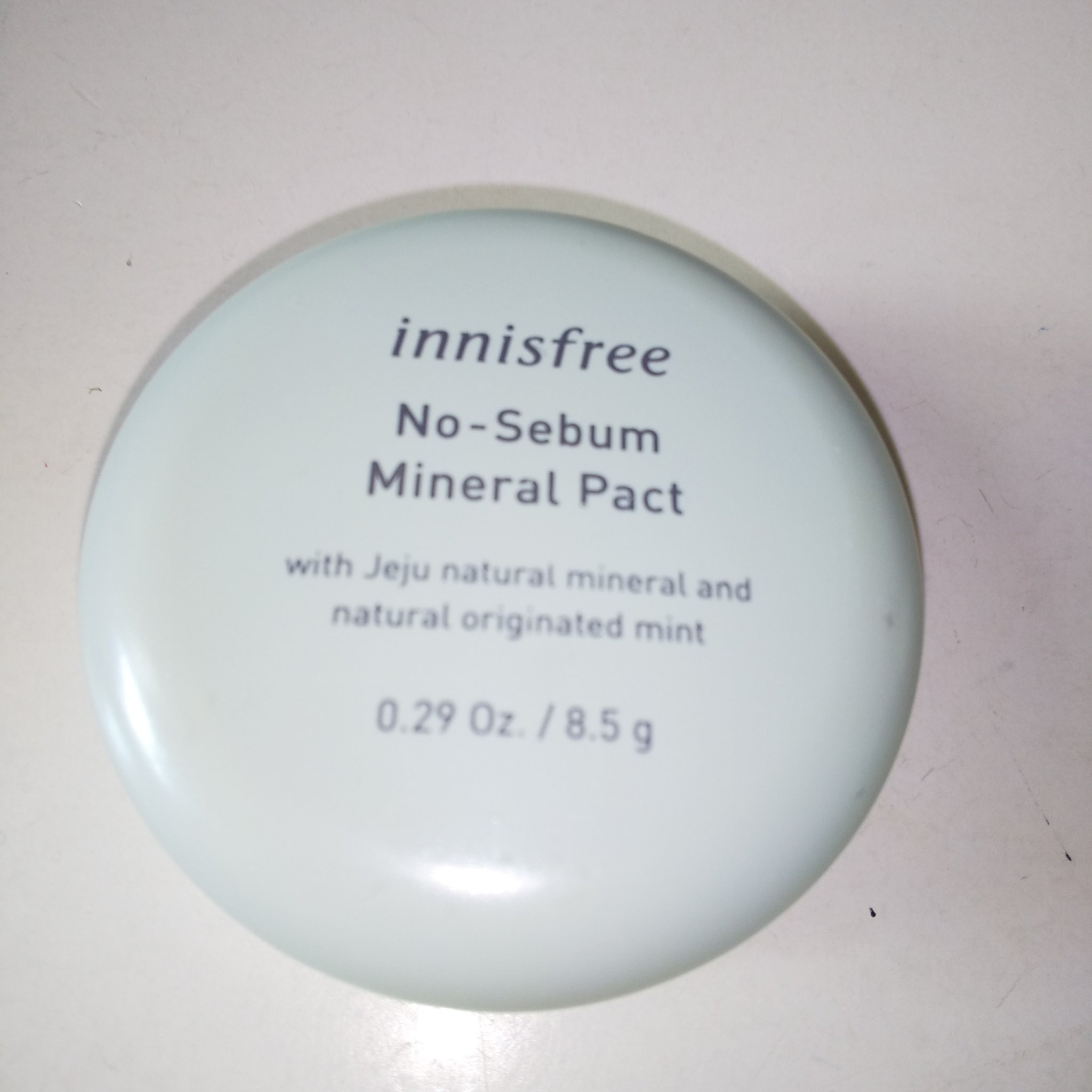 ノーセバム ミネラルパクト N/innisfree/プレストパウダーを使ったクチコミ（2枚目）