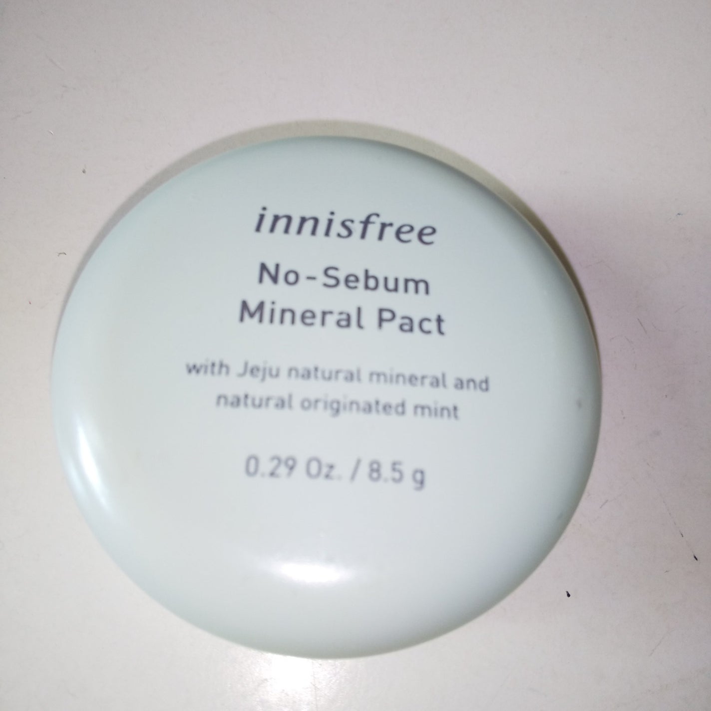 ノーセバム ミネラルパクト N/innisfree/プレストパウダーを使ったクチコミ(2枚目)