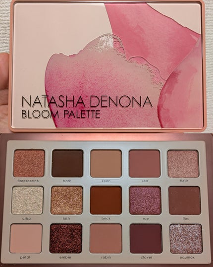 ナターシャ デノナBloom アイシャドウパレット 試してみた】Bloom palette Natasha Denonaの人気色