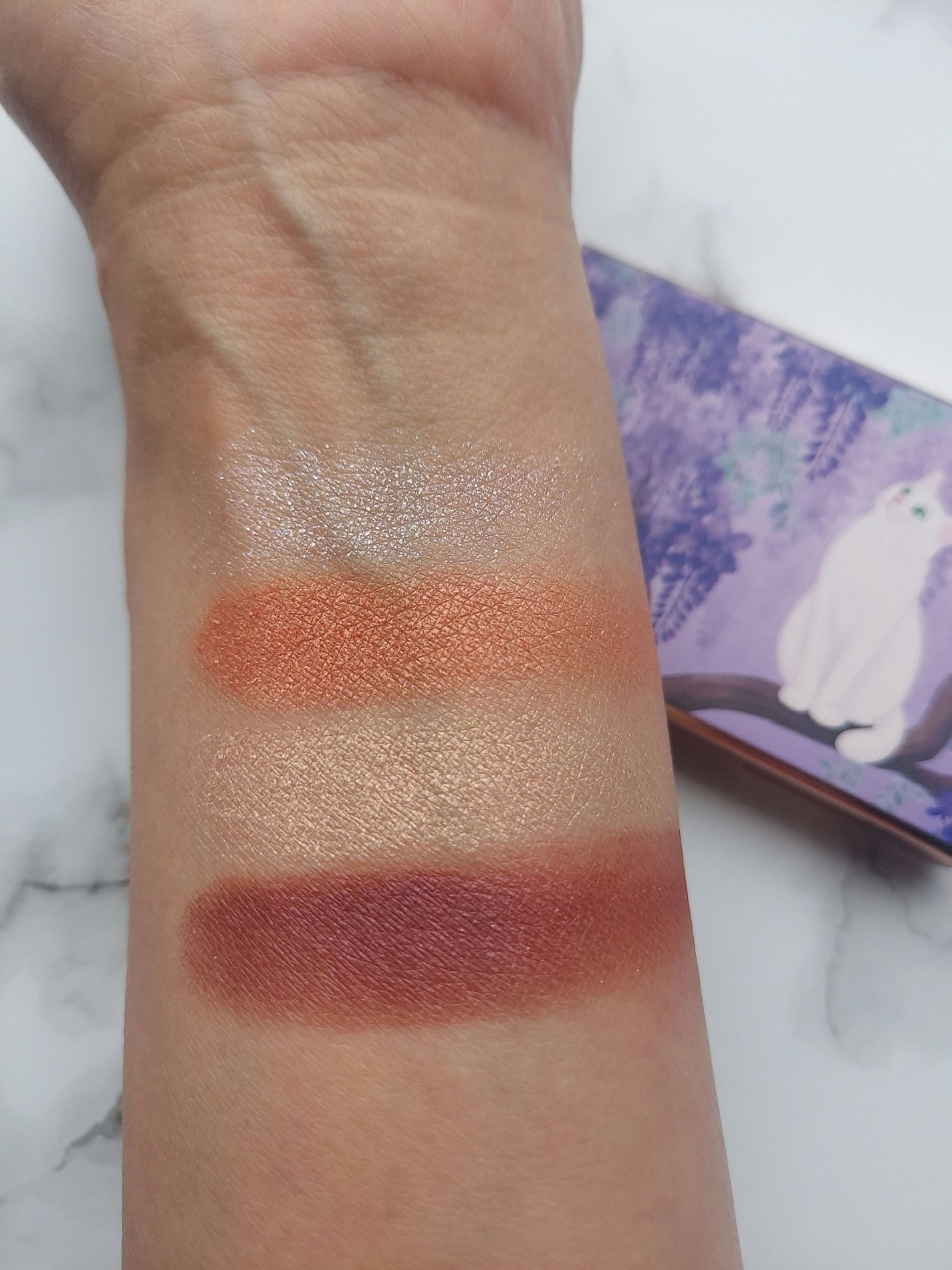 HUAMAO/SHOBIDO/アイシャドウパレットを使ったクチコミ(3枚目)