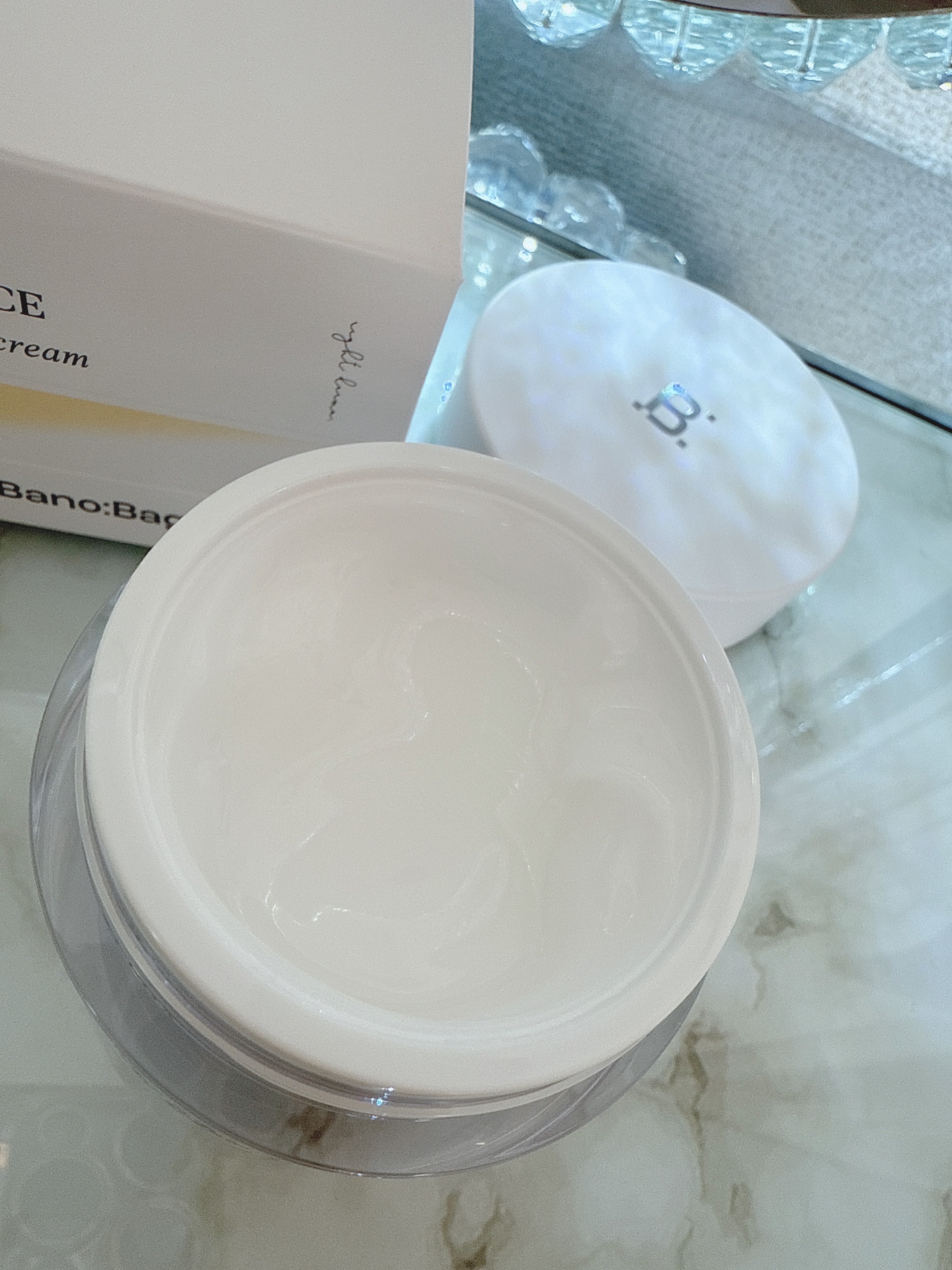 アルファラディアンスメラクリア クリーム/BANOBAGI/フェイスクリームを使ったクチコミ（2枚目）