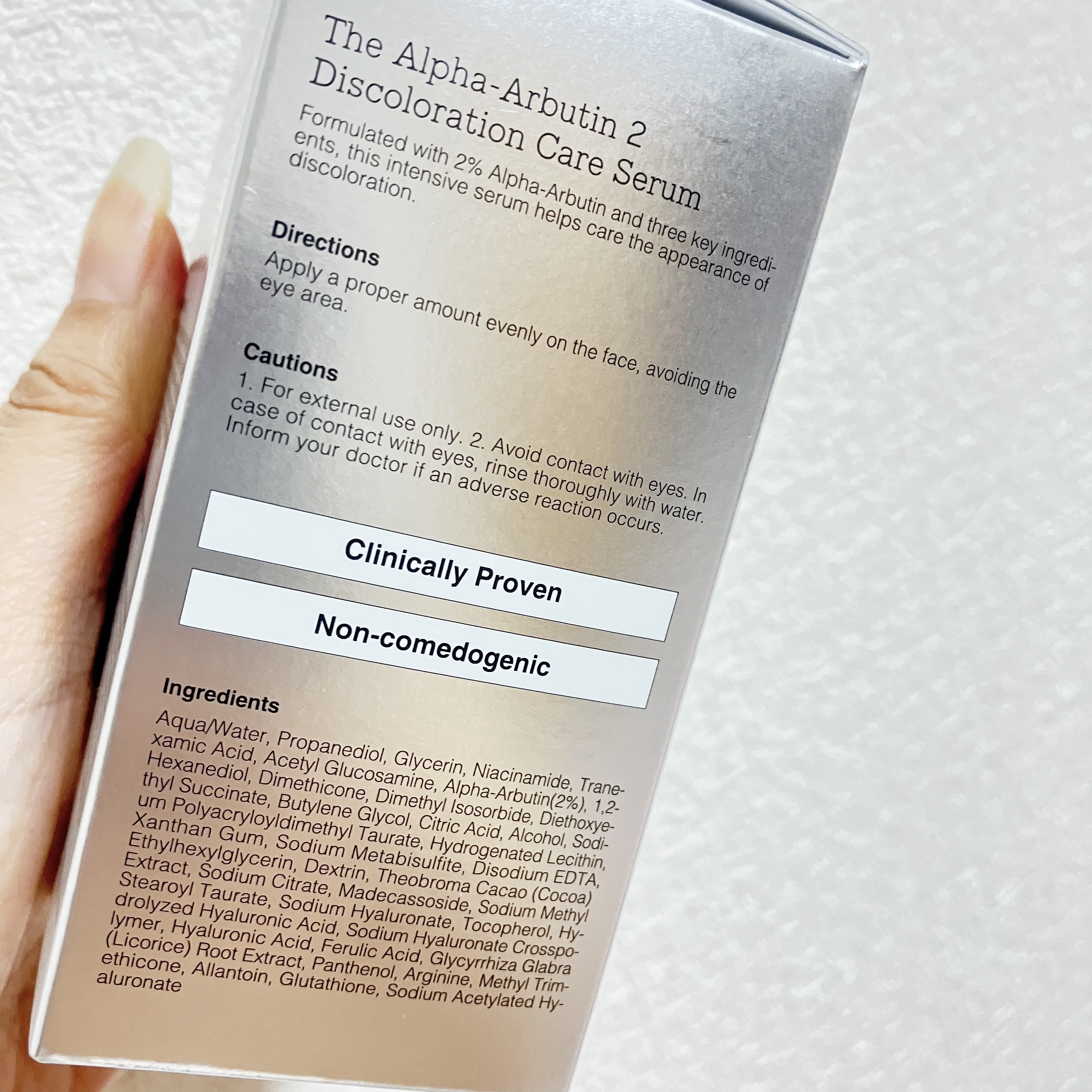 RXザ・アルファアルブチン2 ニキビ跡ケアセラム/COSRX/美容液を使ったクチコミ（3枚目）