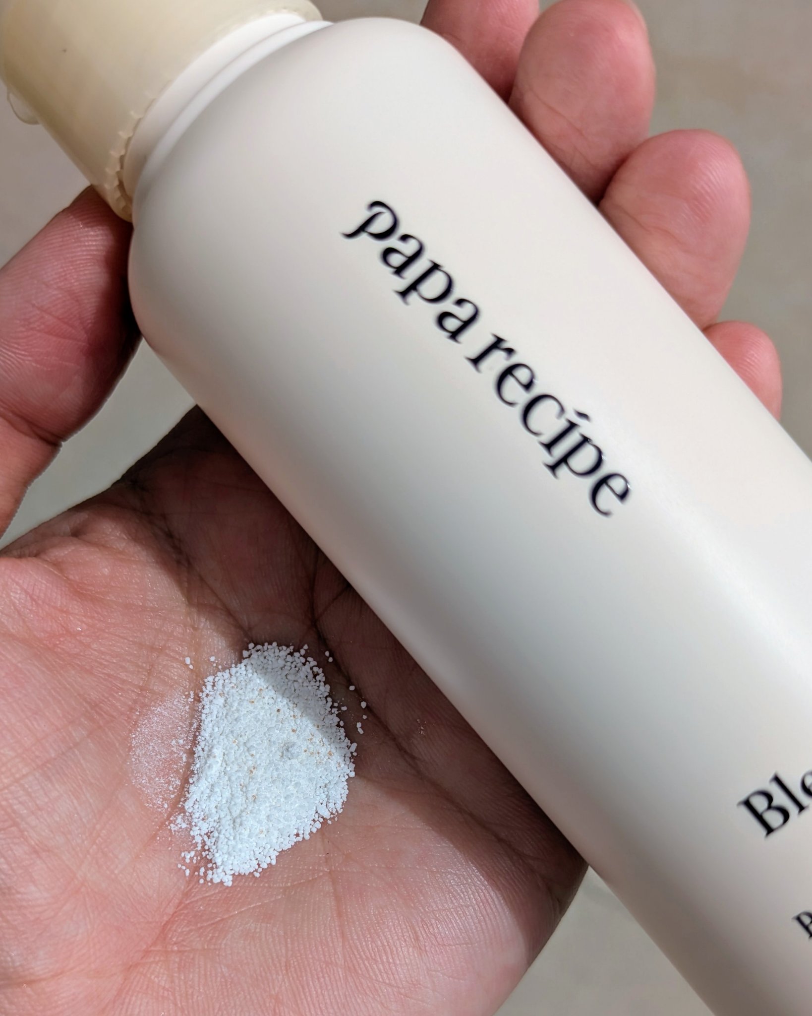 ブレミッシュ 酵素 洗顔パウダー/PAPA RECIPE/洗顔パウダーを使ったクチコミ（2枚目）