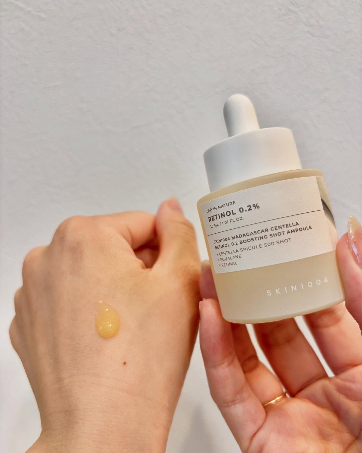 レチノール 0.2 ブースティングショット アンプル/SKIN1004/美容液を使ったクチコミ（3枚目）