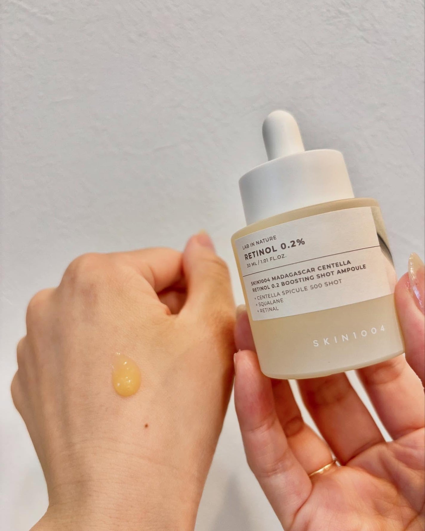 レチノール 0.2 ブースティングショット アンプル/SKIN1004/美容液を使ったクチコミ(3枚目)