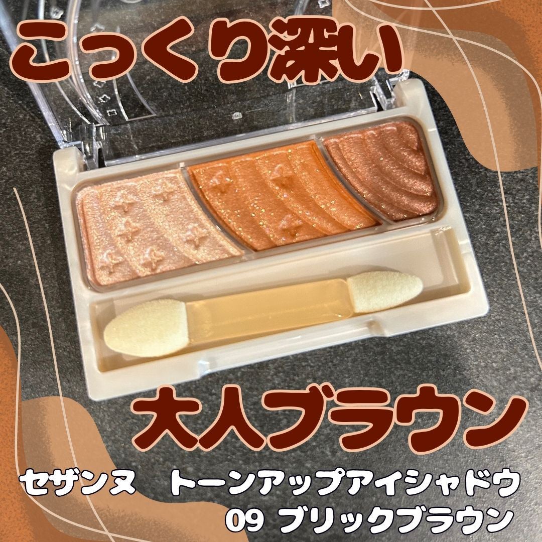 トーンアップアイシャドウ/CEZANNE/アイシャドウパレットを使ったクチコミ(1枚目)