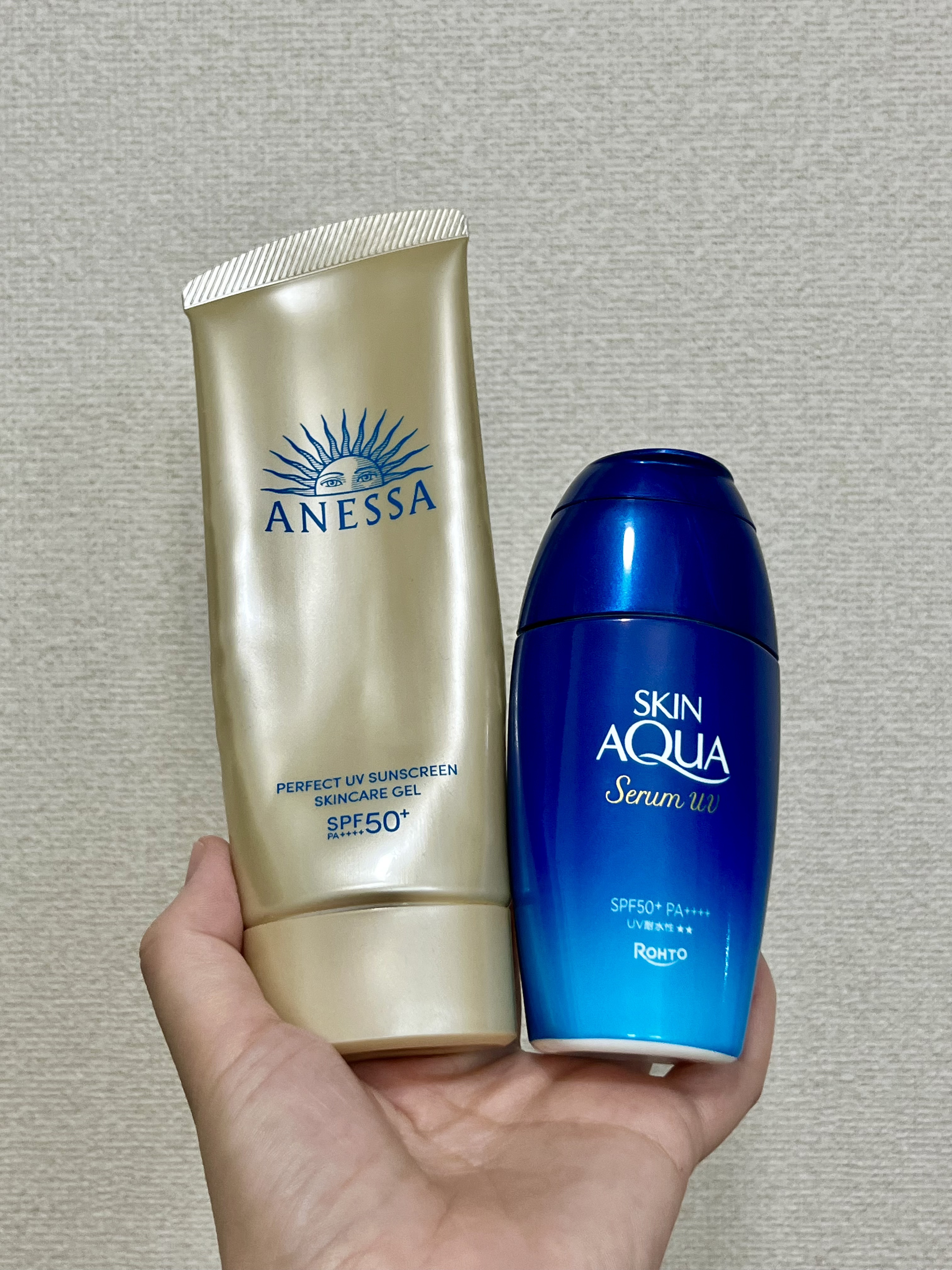 スキンアクア ヒアルロンセラムUV/スキンアクア/日焼け止めローションを使ったクチコミ（1枚目）