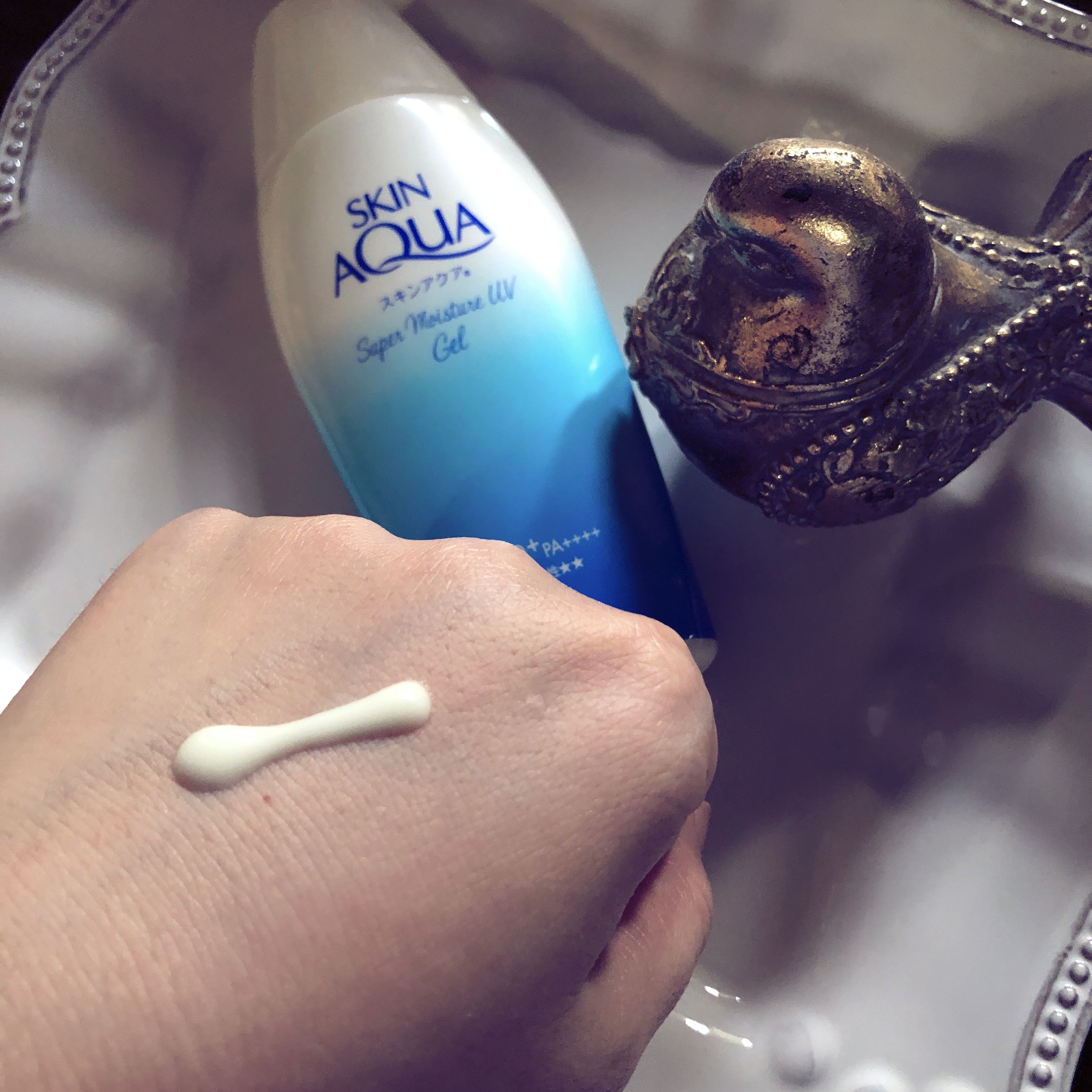 スキンアクア スーパーモイスチャージェル/スキンアクア/日焼け止めジェルを使ったクチコミ（2枚目）