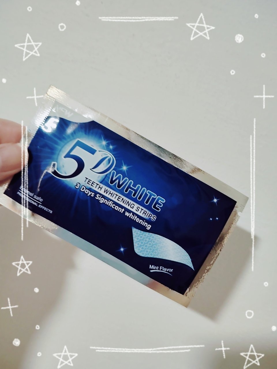 5D Whiteホワイトニングシート/5D/その他オーラルケアを使ったクチコミ（1枚目）