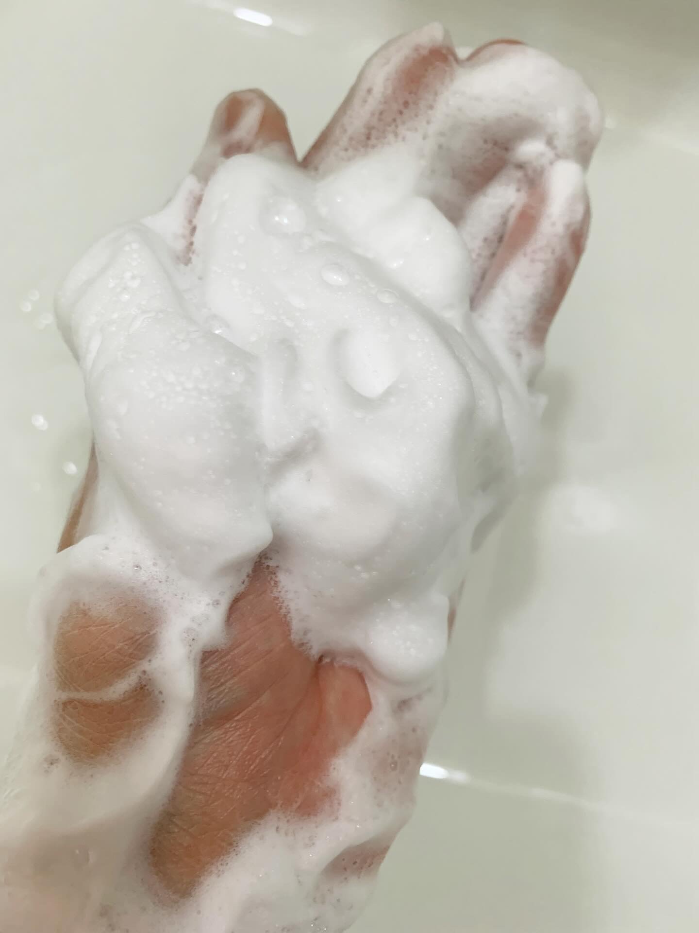 しっとりクレンジング洗顔 NC/なめらか本舗/洗顔フォームを使ったクチコミ（3枚目）