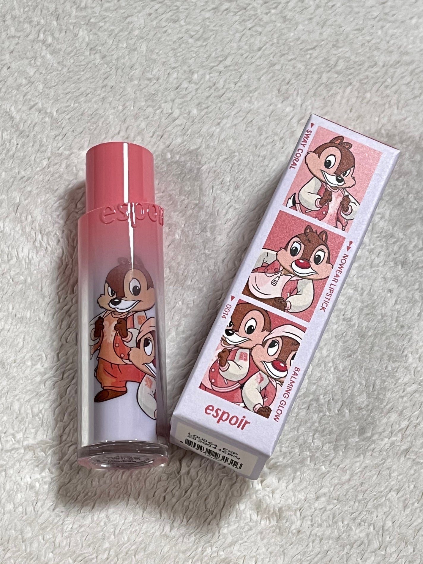 ノーウェアリップスティック バーミンググロー/espoir/口紅を使ったクチコミ(2枚目)