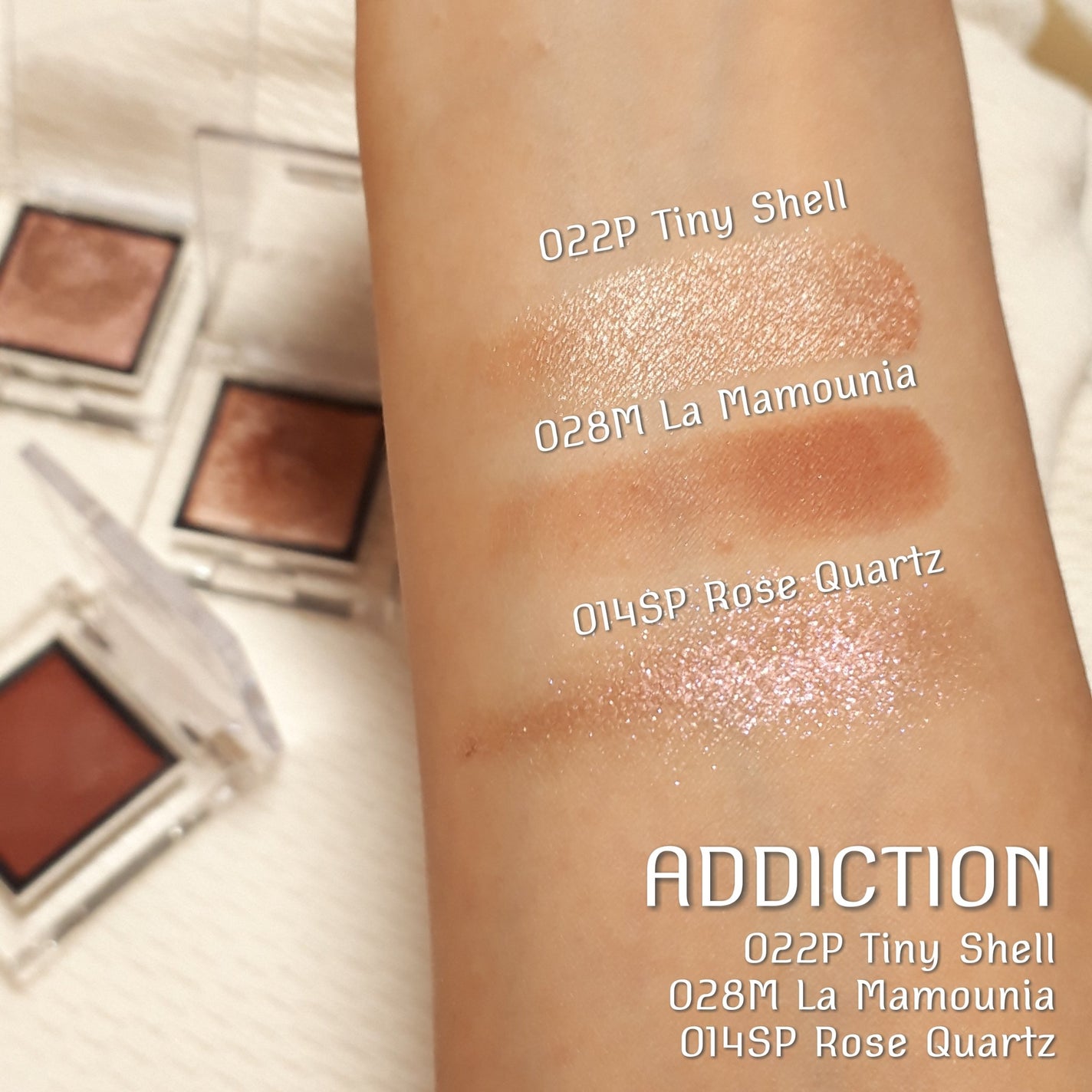 アディクション ザ アイシャドウ スパークル/ADDICTION/単色アイシャドウを使ったクチコミ(2枚目)