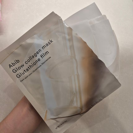 グルタチオンフィルムコラーゲンマスク/Abib /シートマスク・パックを使ったクチコミ(1枚目)