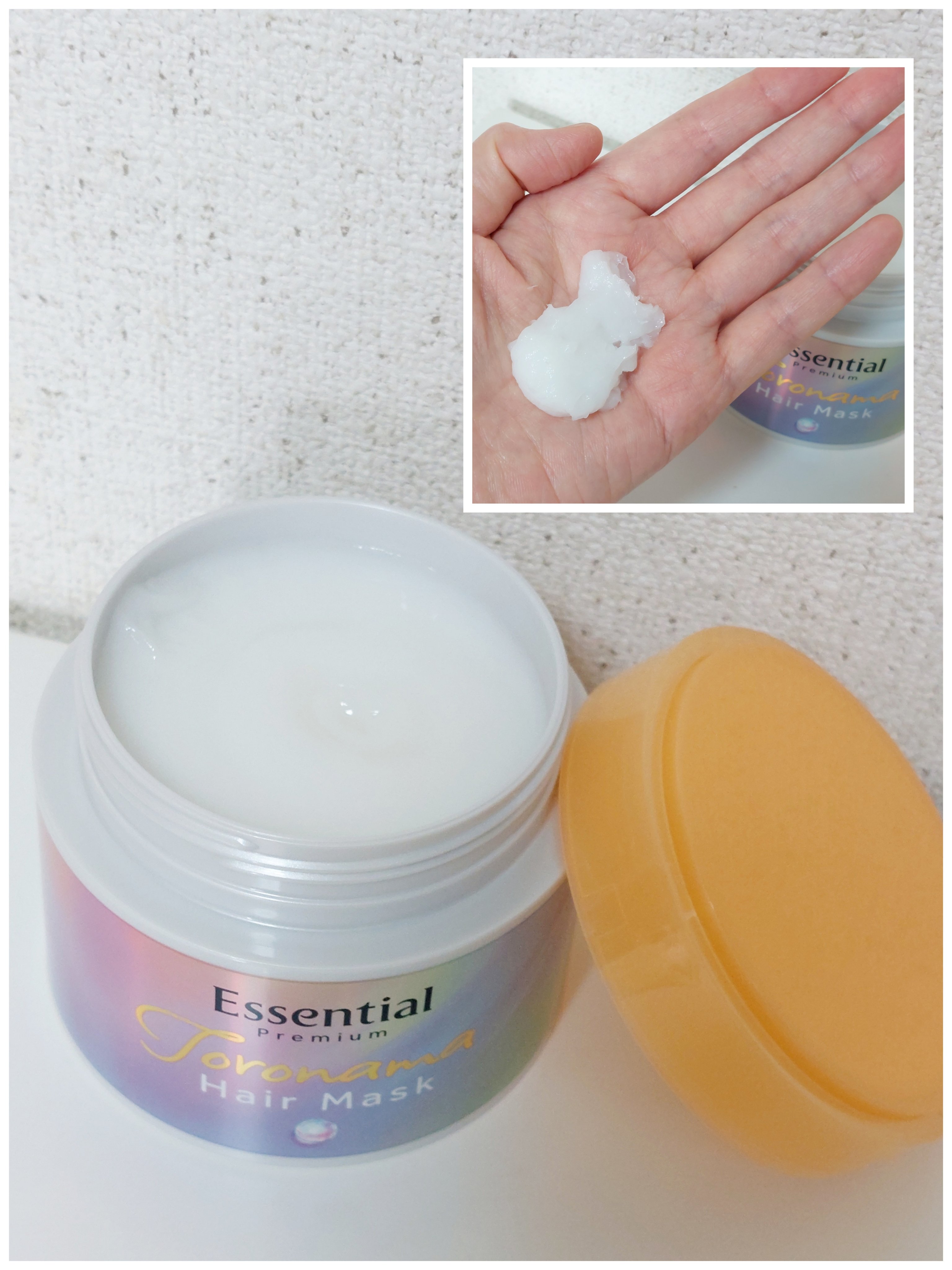 エッセンシャルプレミアム とろ生ヘアマスク/エッセンシャル/ヘアマスク・ヘアパックを使ったクチコミ（3枚目）