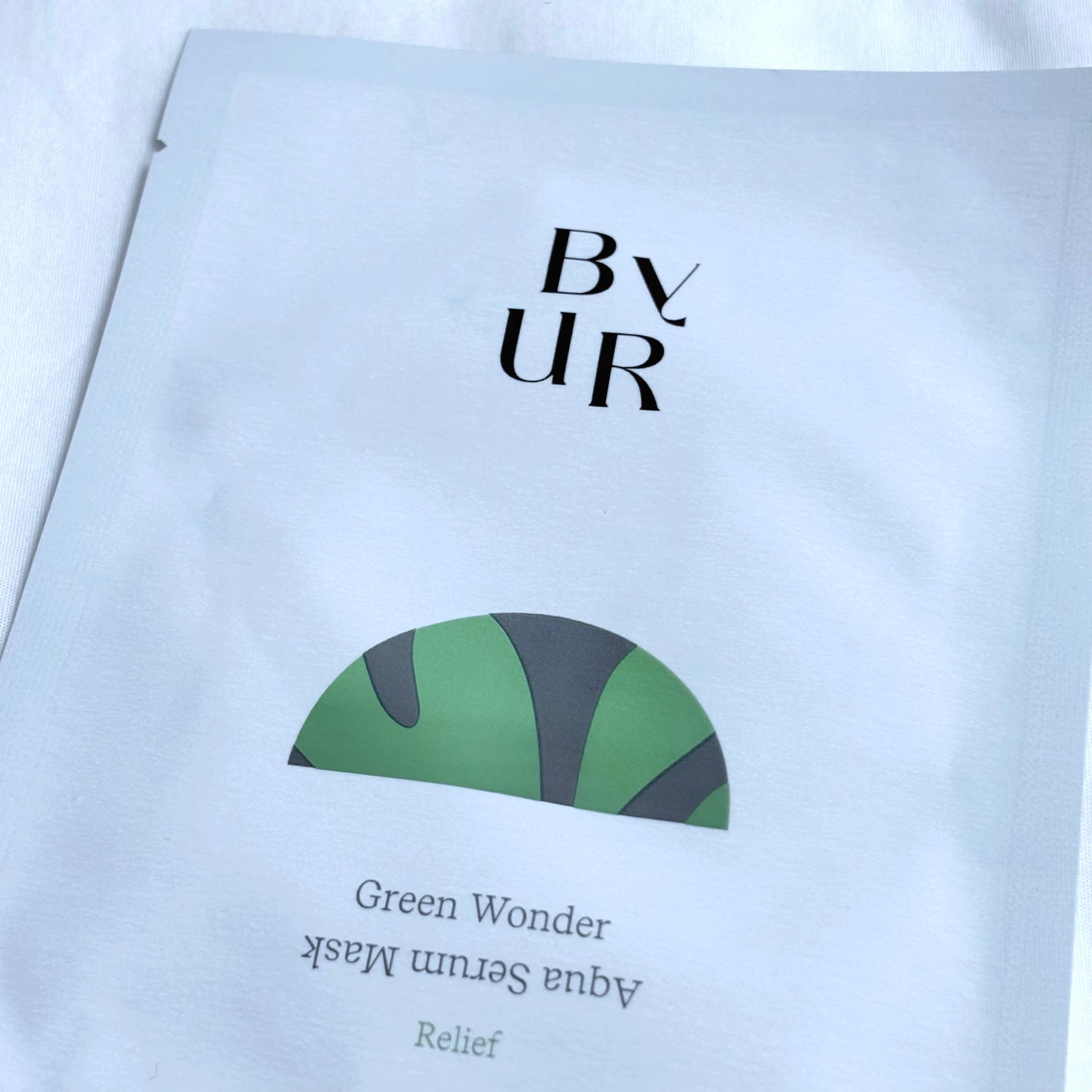 スージンググリーン アクアセラムマスク/ByUR/シートマスク・パックを使ったクチコミ(3枚目)