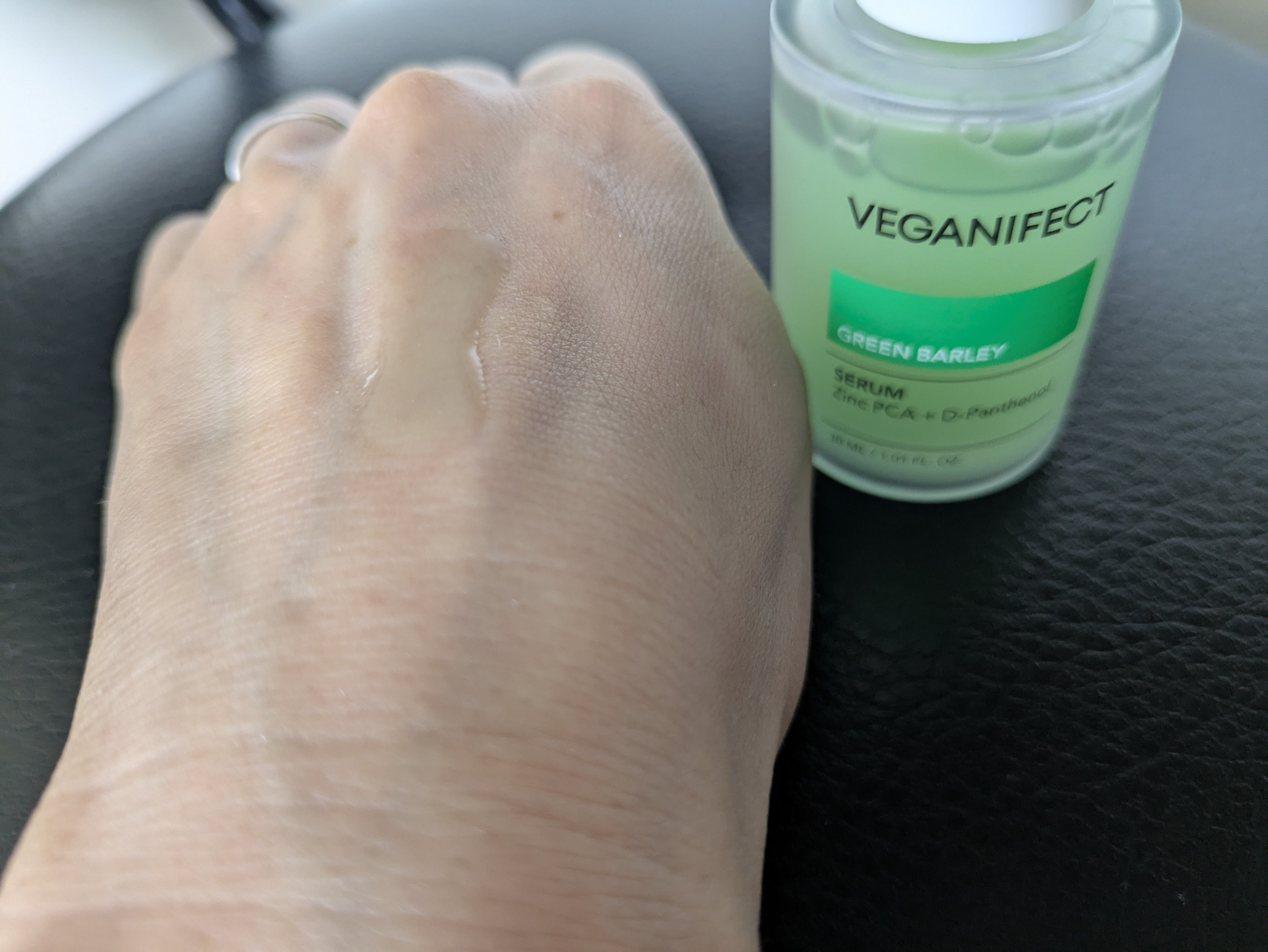 青麦ジンクセラム/Veganifect/美容液を使ったクチコミ（3枚目）