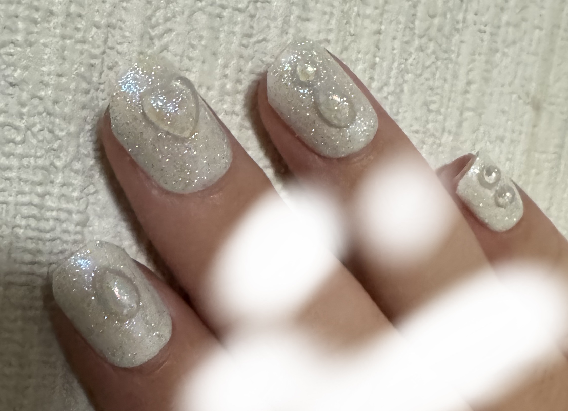 ジェルネイル（ライト対応）/セリア/ジェルネイルを使ったクチコミ（1枚目）