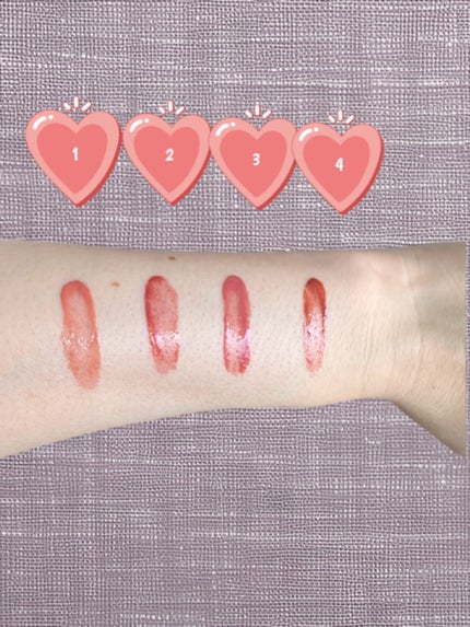 ネーミング グロウ ハートリップティント/NAMING./リップティントを使ったクチコミ(3枚目)