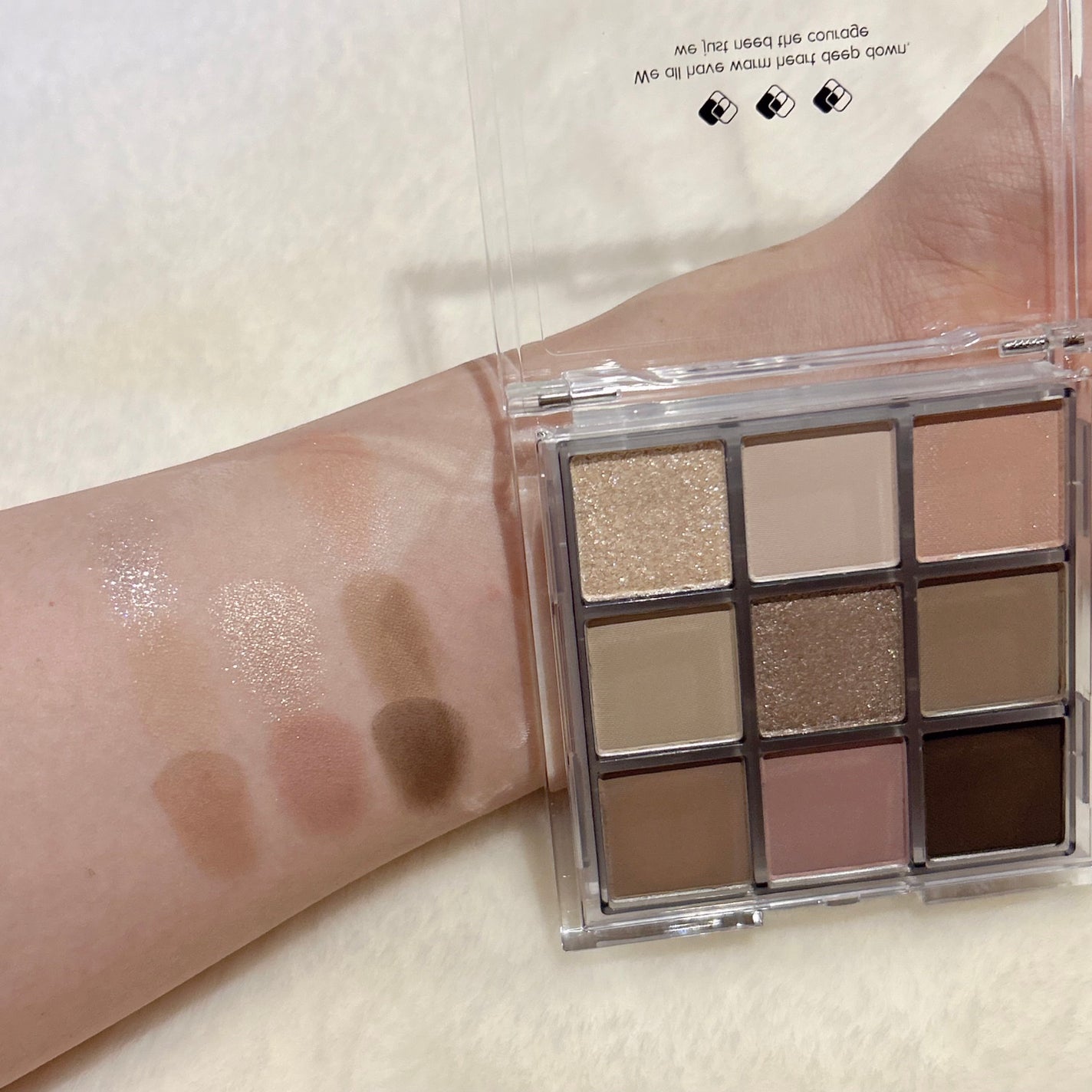 KEYBO FALL IN LOVE SHADOW PALETTE/keybo/アイシャドウパレットを使ったクチコミ(3枚目)