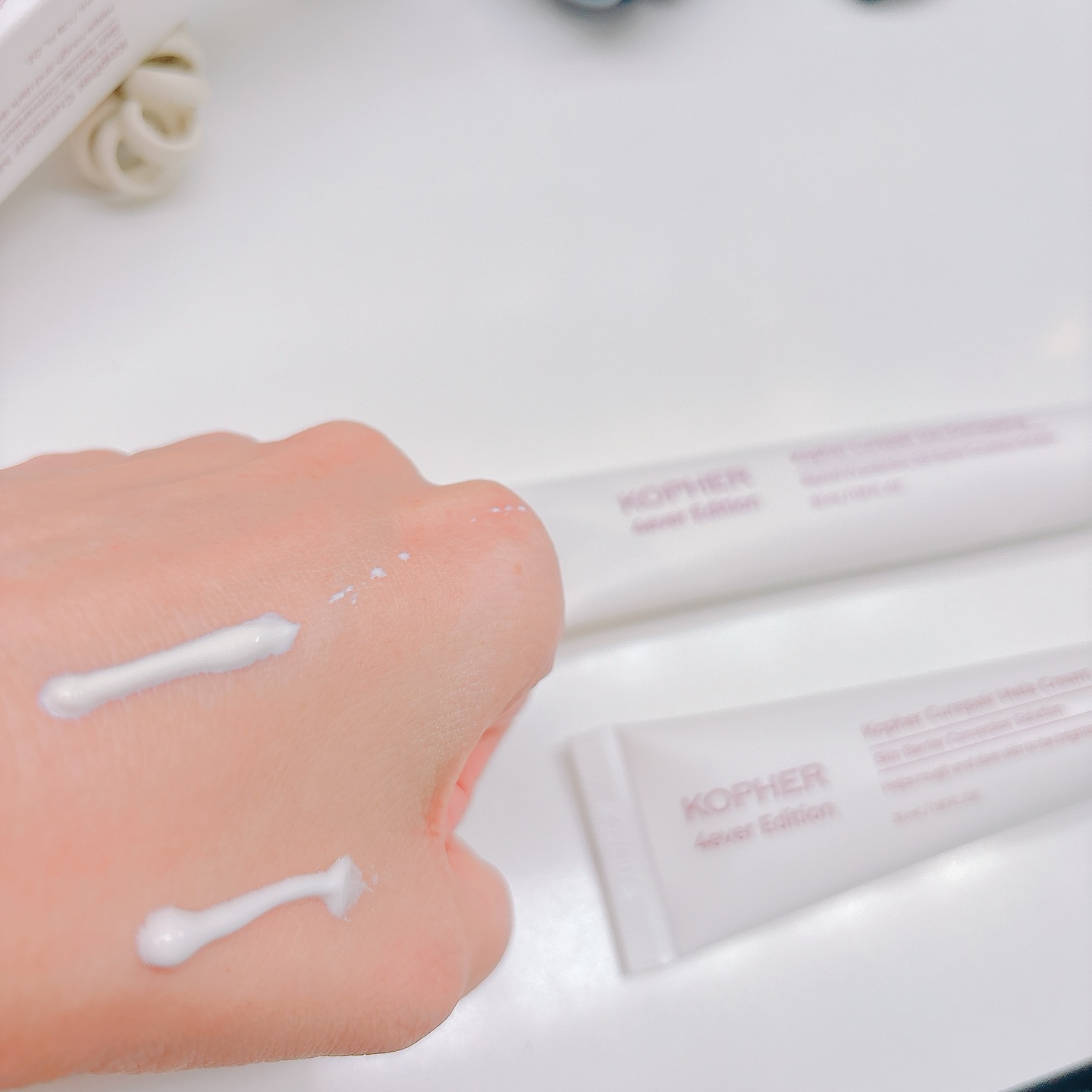 CUREPAIR MELA CREAM /KOPHER/フェイスクリームを使ったクチコミ（2枚目）