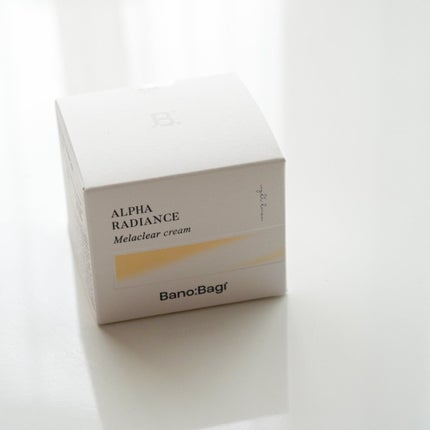 アルファラディアンスメラクリア クリーム/BANOBAGI/フェイスクリームを使ったクチコミ(1枚目)