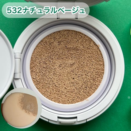 COSCOS UHDフルカバレッジクッション532(ナチュラルベージュ)/COSCOS/クッションファンデーションを使ったクチコミ(4枚目)