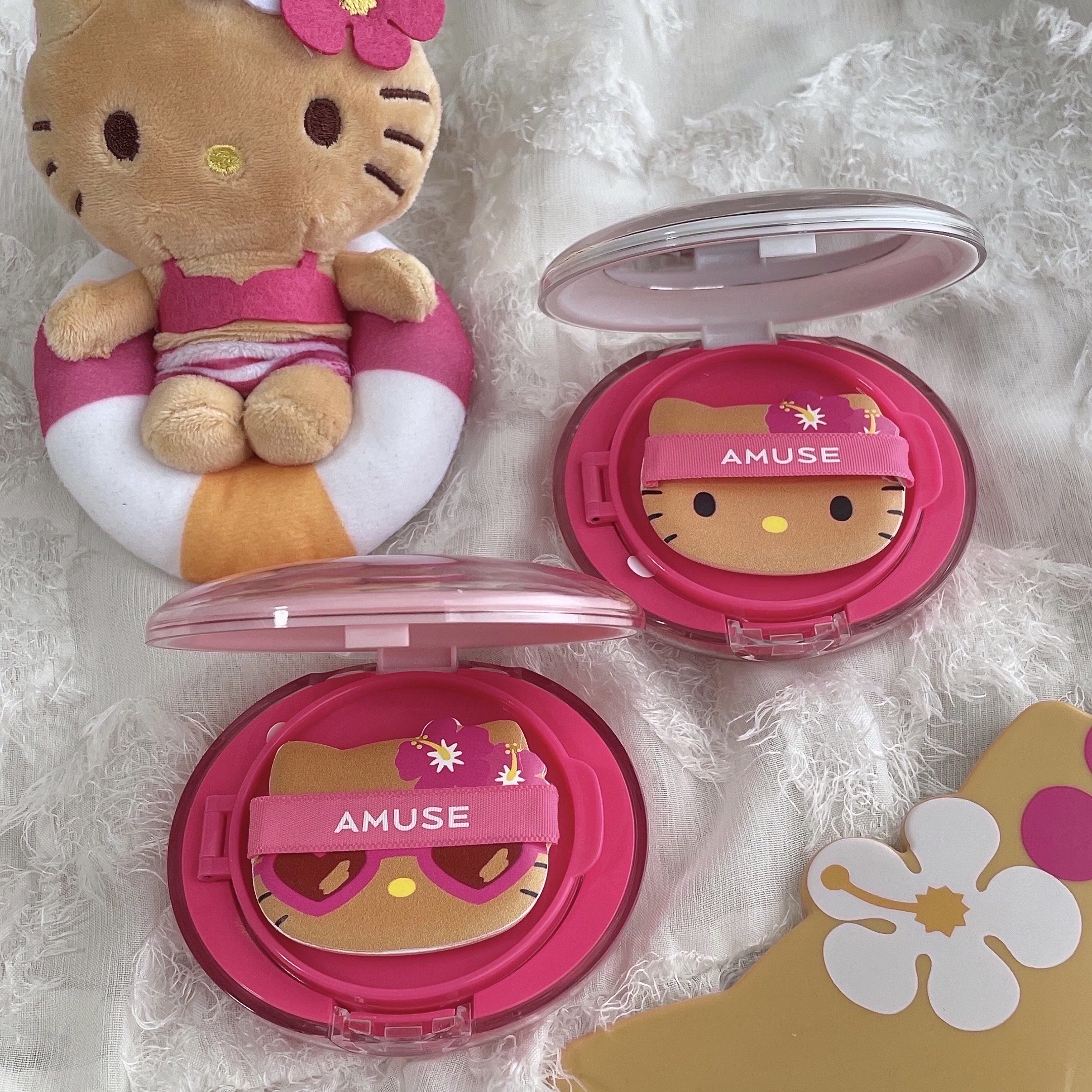 セラミックスキンパーフェクタークッション 02 ヘルシー/AMUSE/ファンデーションを使ったクチコミ（2枚目）