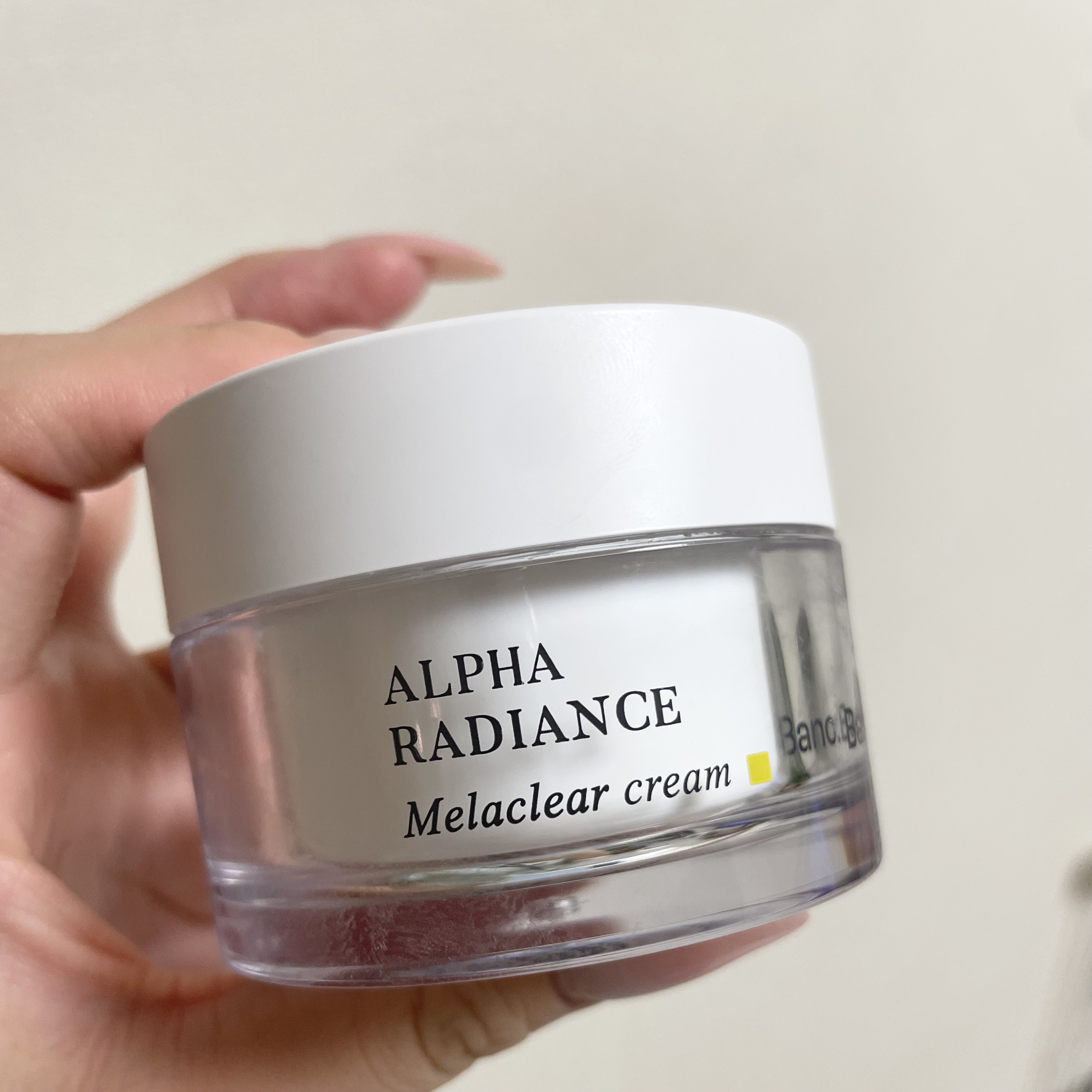 アルファラディアンスメラクリア クリーム/BANOBAGI/フェイスクリームを使ったクチコミ（3枚目）