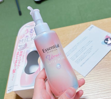 エッセンシャル プレミアム うるりジェリーミルク/エッセンシャル/ヘアミルクを使ったクチコミ(1枚目)