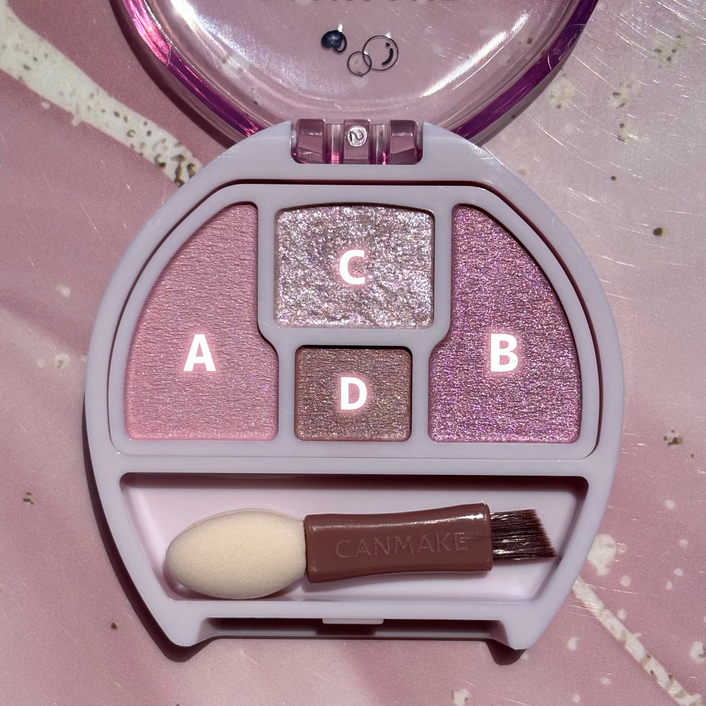 プランぷくコーデアイズ/キャンメイク/パウダーアイシャドウを使ったクチコミ(3枚目)