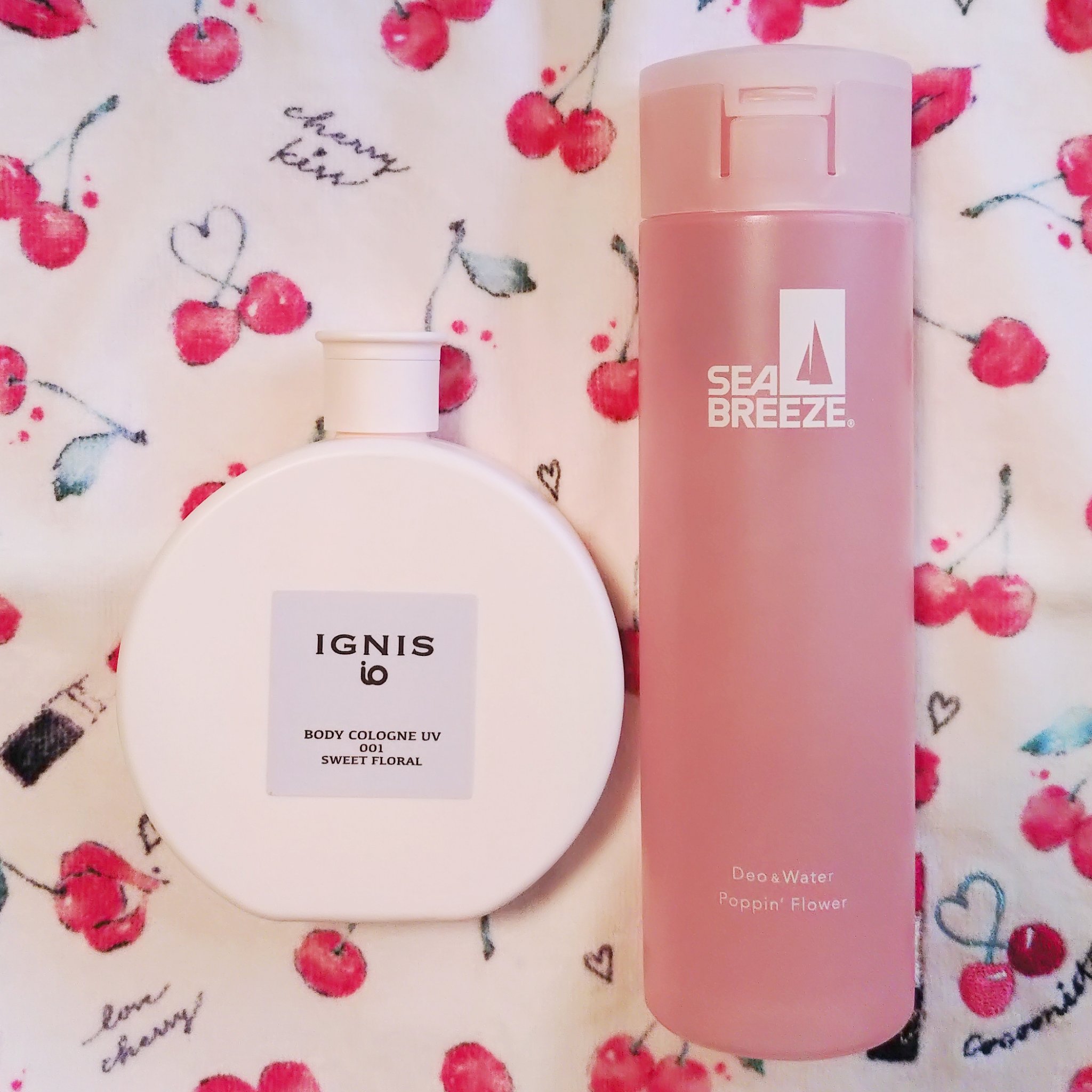 イグニス イオ ボディコロン UV スウィートフローラル/IGNIS/日焼け止めミルクを使ったクチコミ（1枚目）