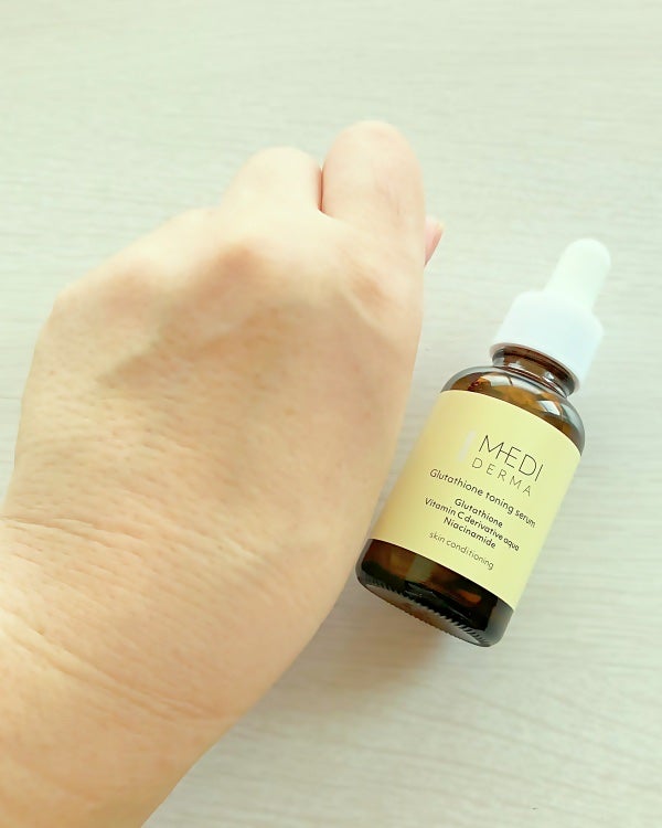 メディダーマ グルタチオントーニングセラム/メディダーマ/美容液を使ったクチコミ(10枚目)
