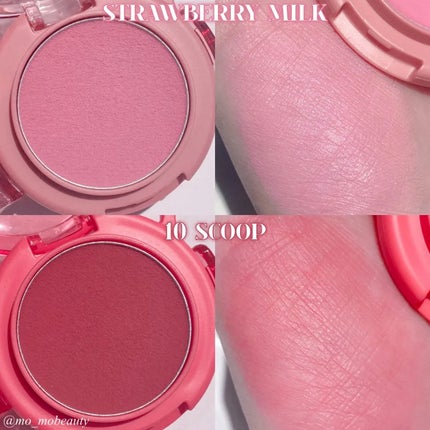 パウダーリップ&チーク/AMUSE/パウダーチークを使ったクチコミ(2枚目)