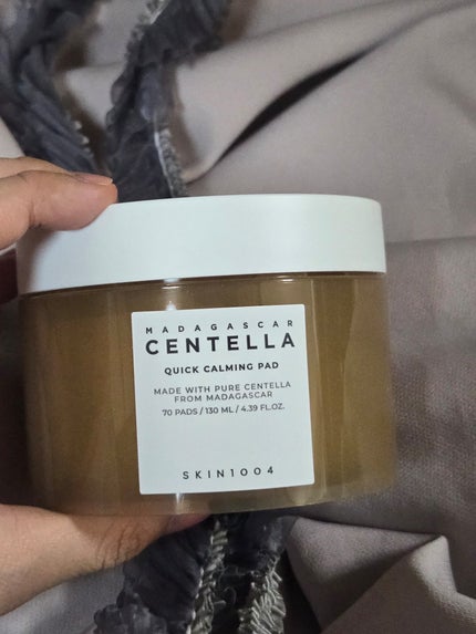センテラ クイックカーミングパッド/SKIN1004/トナーパッドを使ったクチコミ(1枚目)