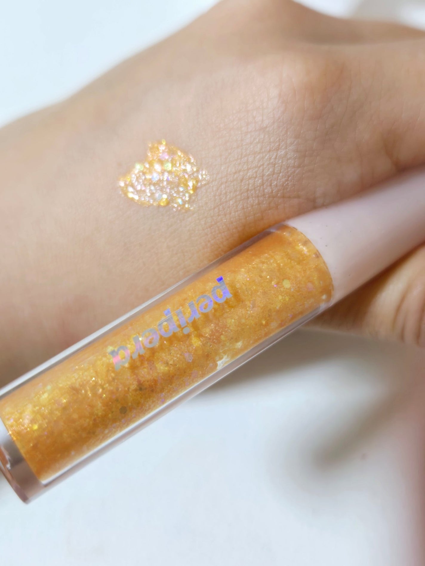 シュガー トゥインクル リキッド グリッター/PERIPERA/グリッターを使ったクチコミ(1枚目)