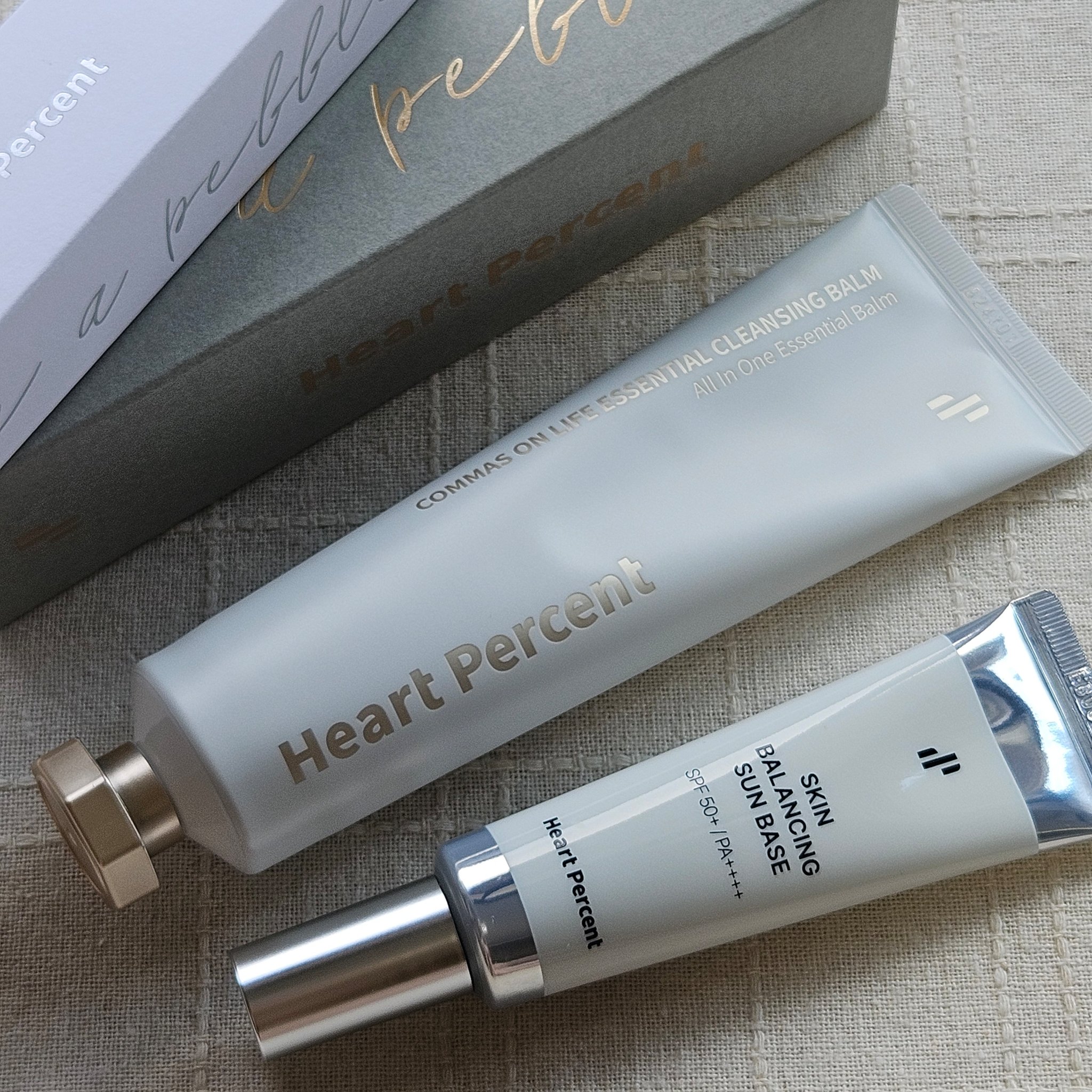 スキンバランシング サンベース/Heart Percent/日焼け止めクリームを使ったクチコミ（1枚目）