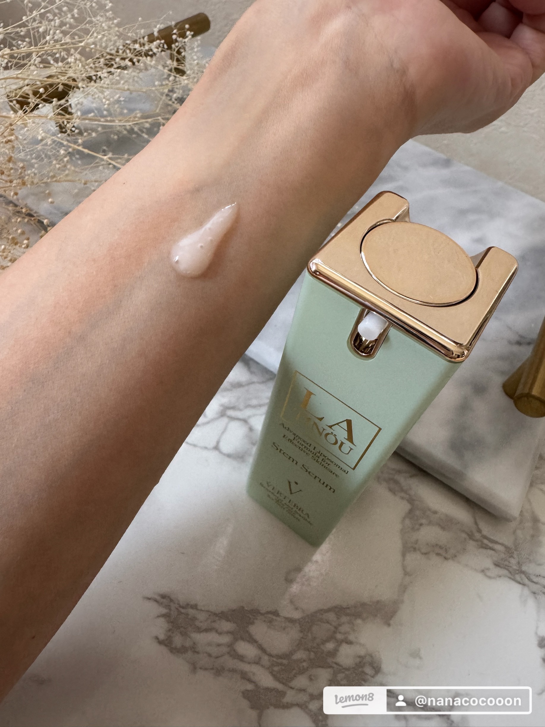 Stem Serum/LATINÖU/美容液を使ったクチコミ（3枚目）