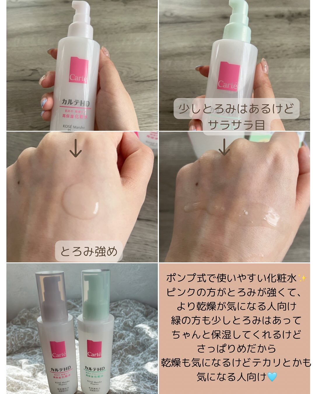 カルテHD バランスケア ローション/カルテHD/化粧水を使ったクチコミ（2枚目）