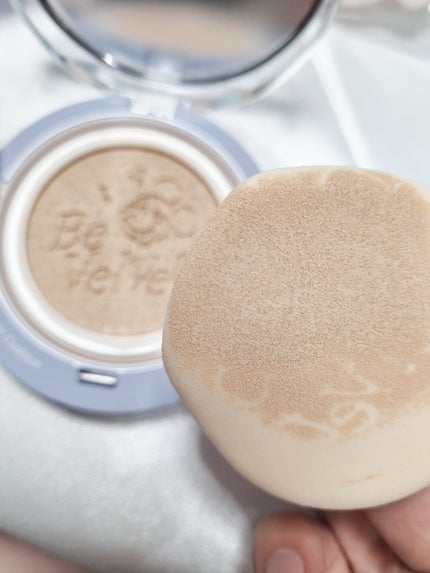 ビーベルベット カバークッション/espoir/クッションファンデーションを使ったクチコミ(4枚目)